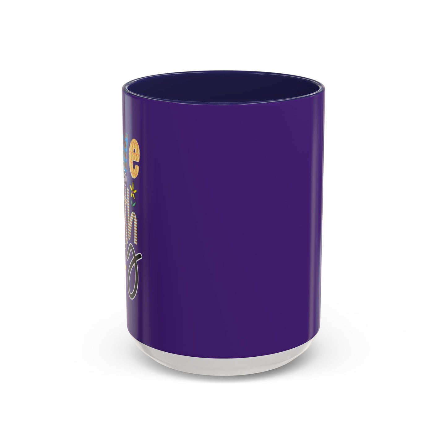 Live Life With Joy Accent Coffee Mug (11, 15oz)