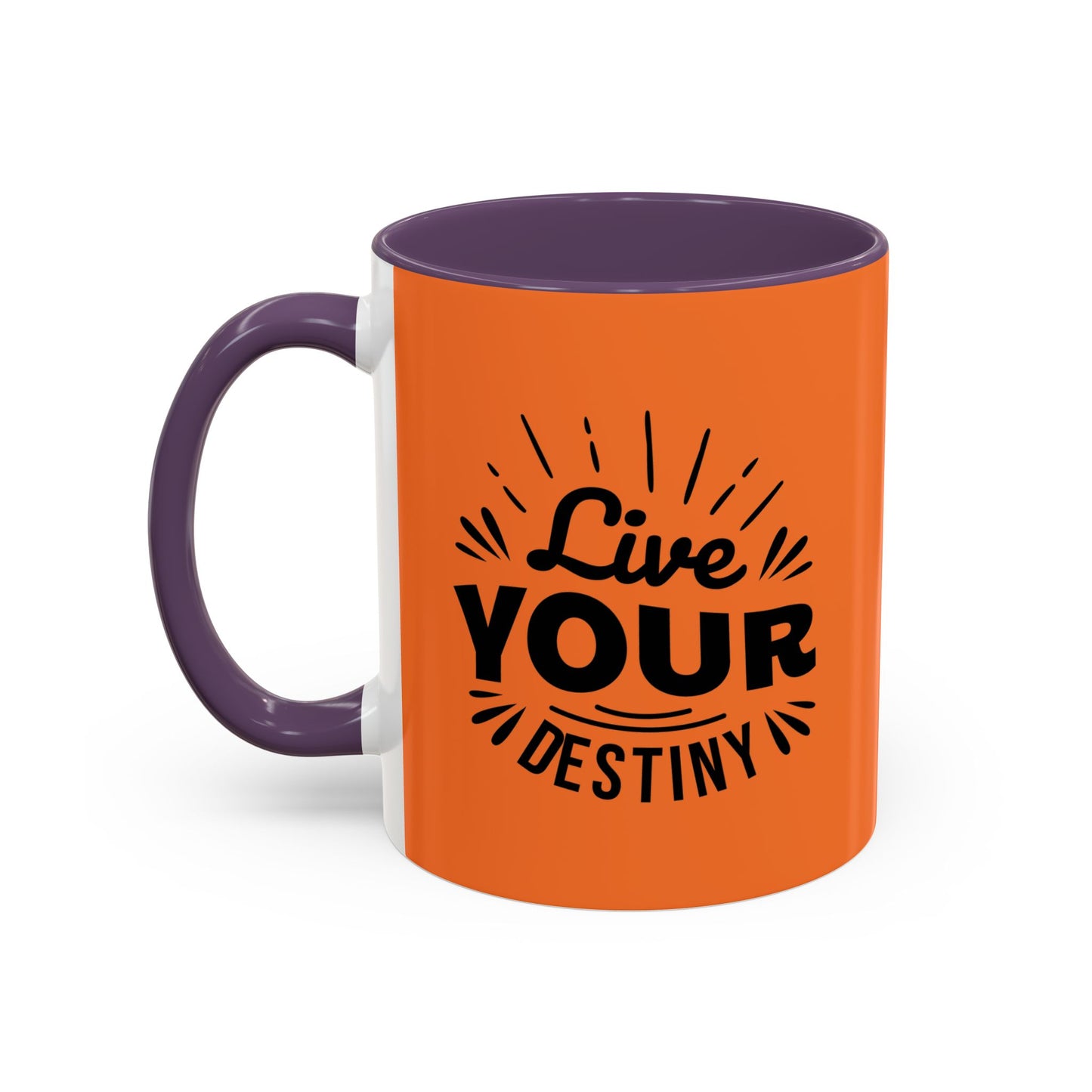 Live Your Destiny Accent Coffee Mug (11, 15oz)