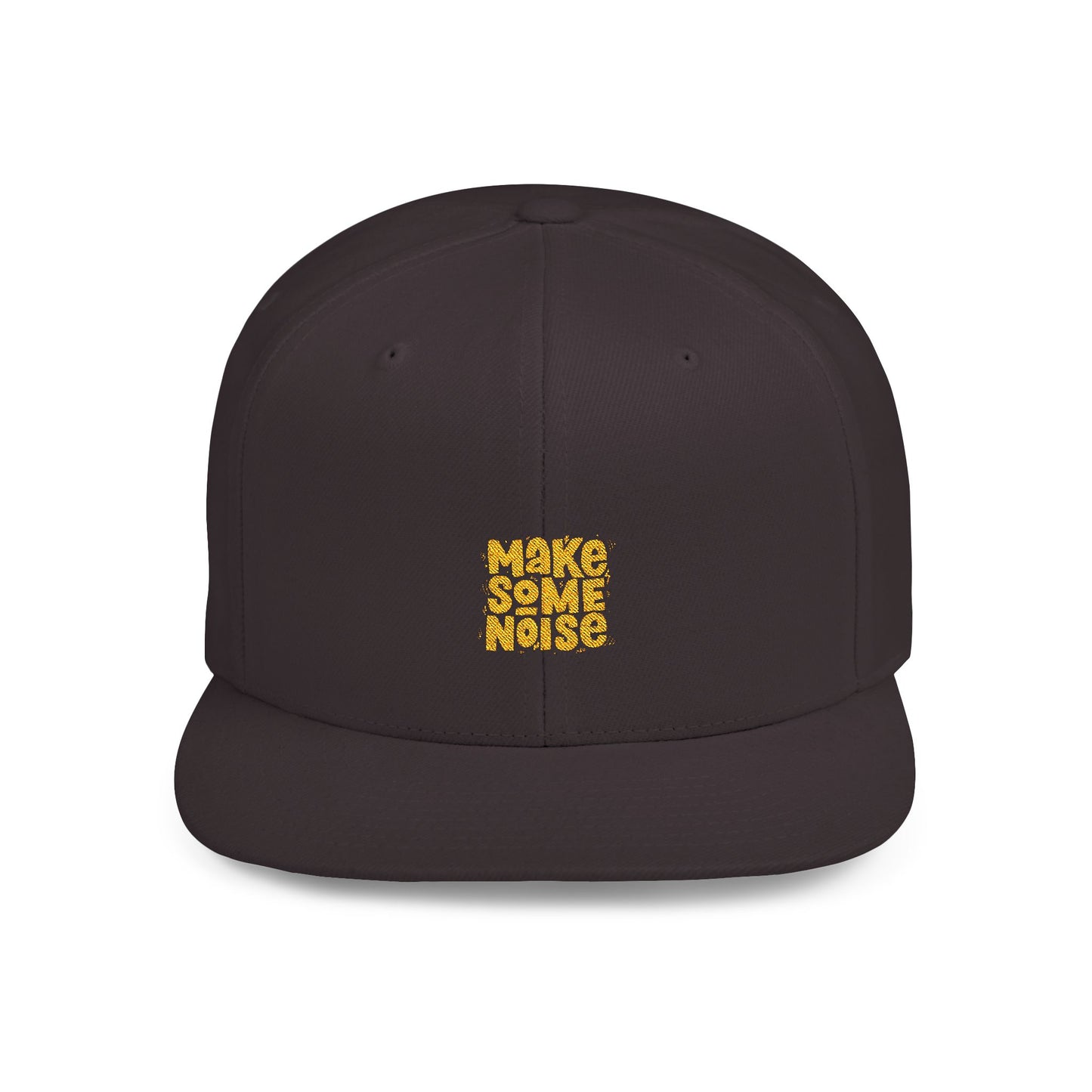 Make Some Noise Flat Bill Snapback