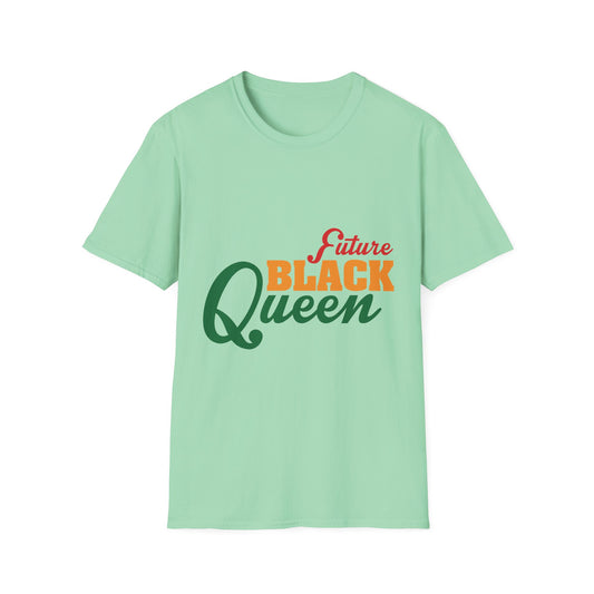 Future Black Queen Unisex Softstyle T-Shirt