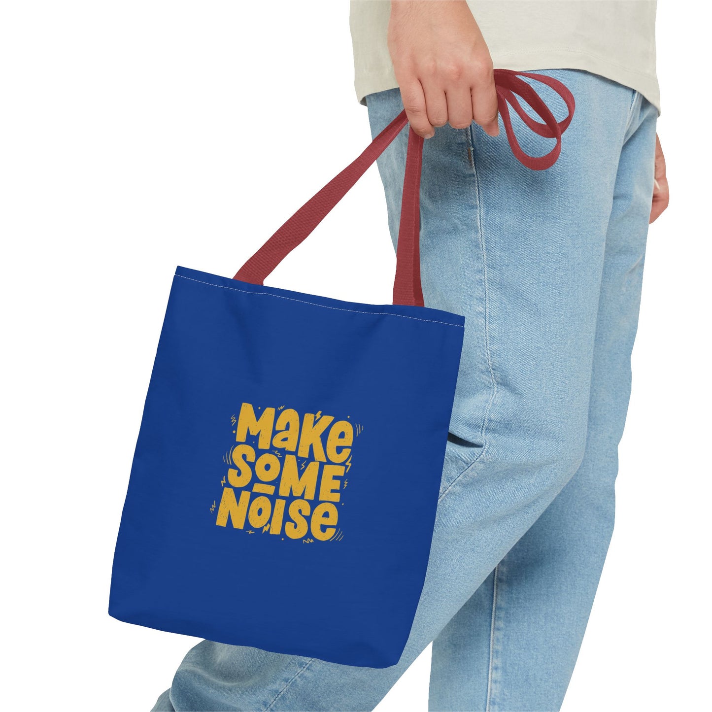 Make Some Noise Tote Bag (AOP)