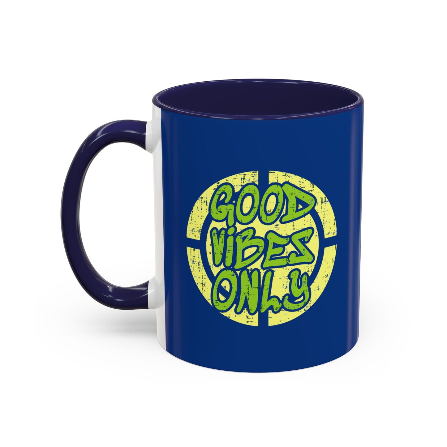 Good Vibes Only Accent Coffee Mug (11, 15oz)