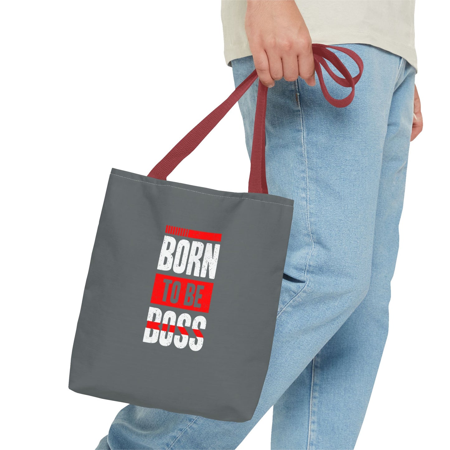 Born To Be Boss Tote Bag (AOP)
