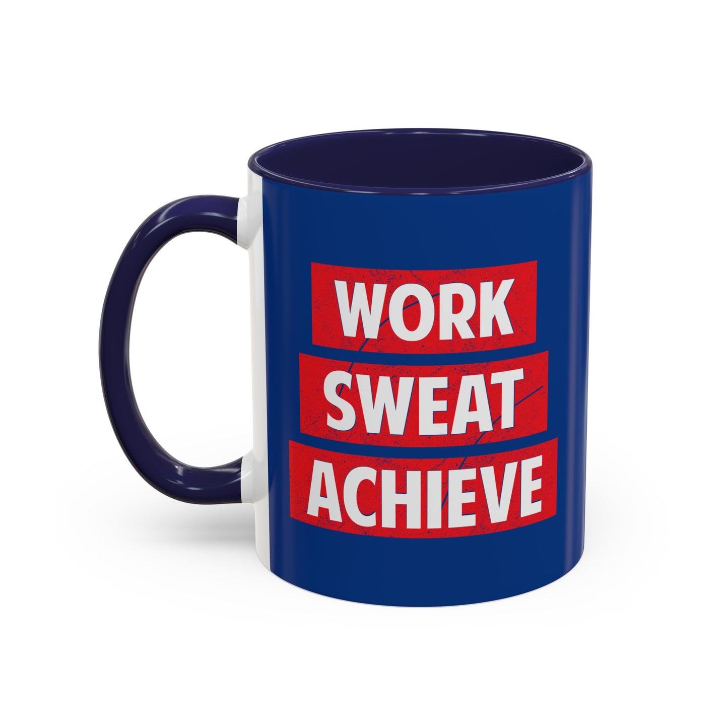 Work Sweat Achieve Accent Coffee Mug (11, 15oz)