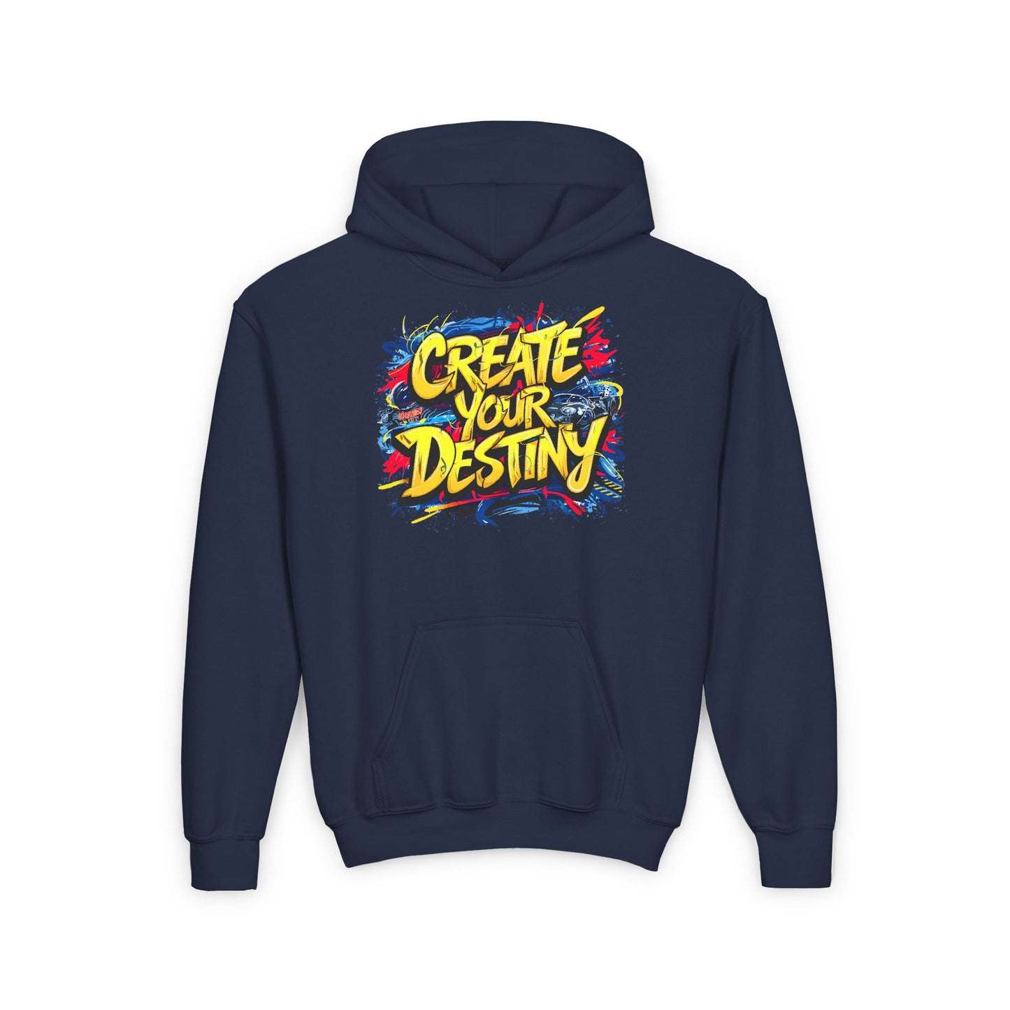 Create Your Destiny Youth Heavy Blend Hooded Sweatshirt