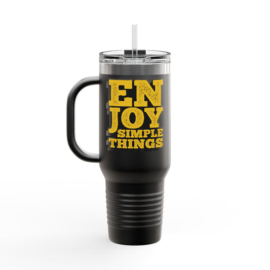 Enjoy Simple Things Insulated Travel Mug, 40oz
