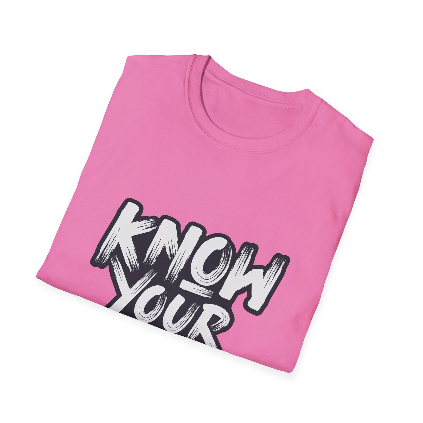 Know Your Worth Unisex Softstyle T-Shirt