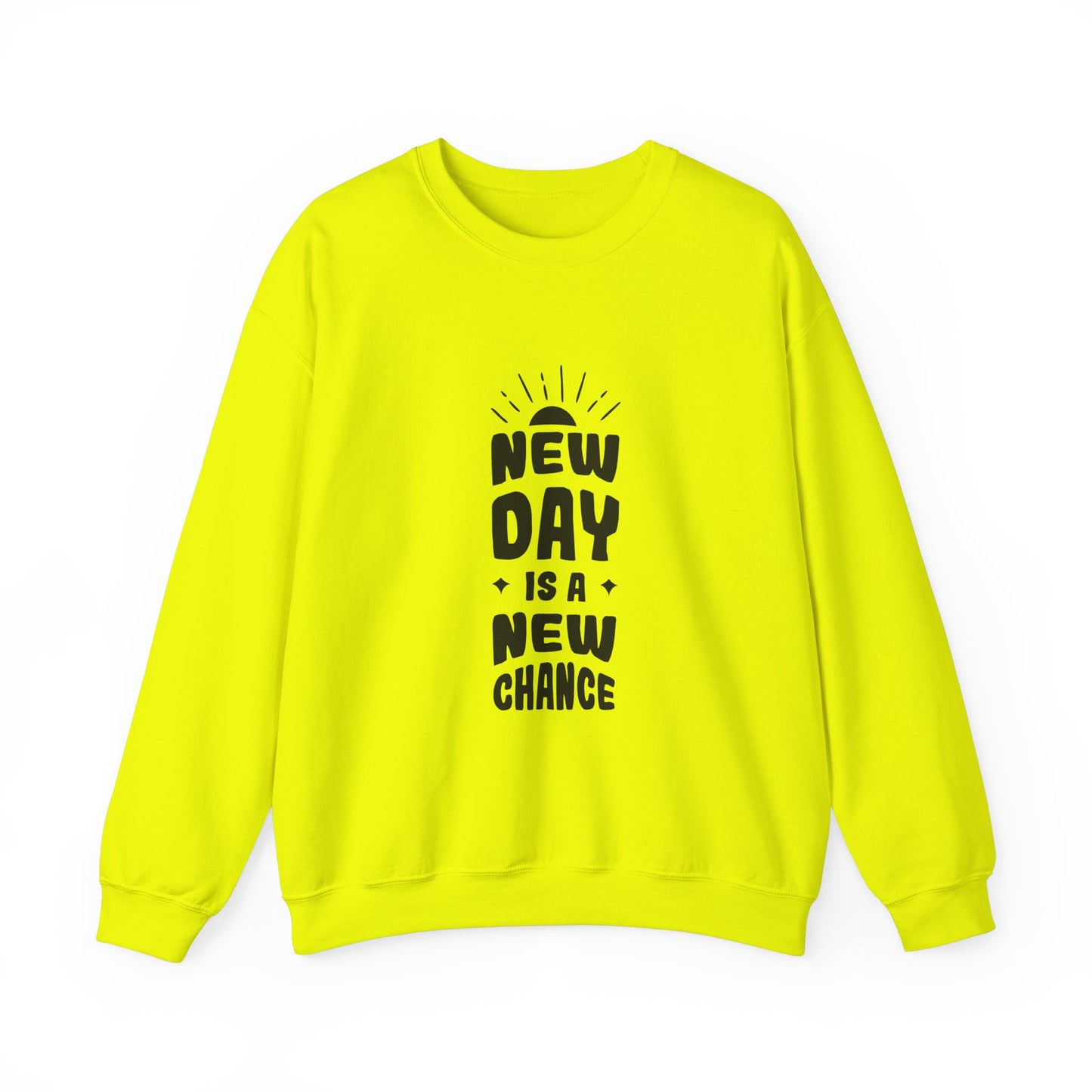 New Day Is A New Change Unisex Heavy Blend™ Crewneck Sweatshirt