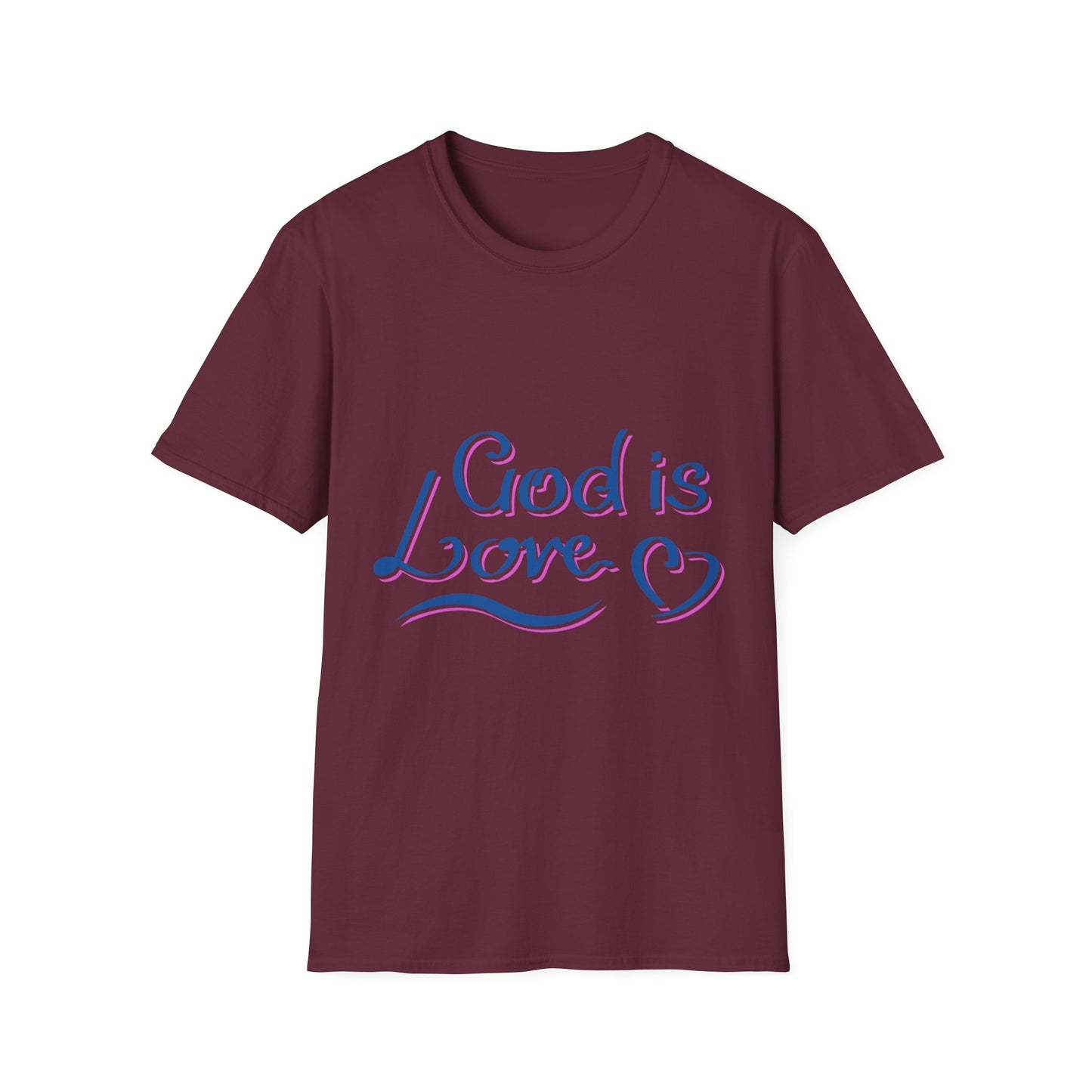 God is Love Unisex Softstyle T-Shirt