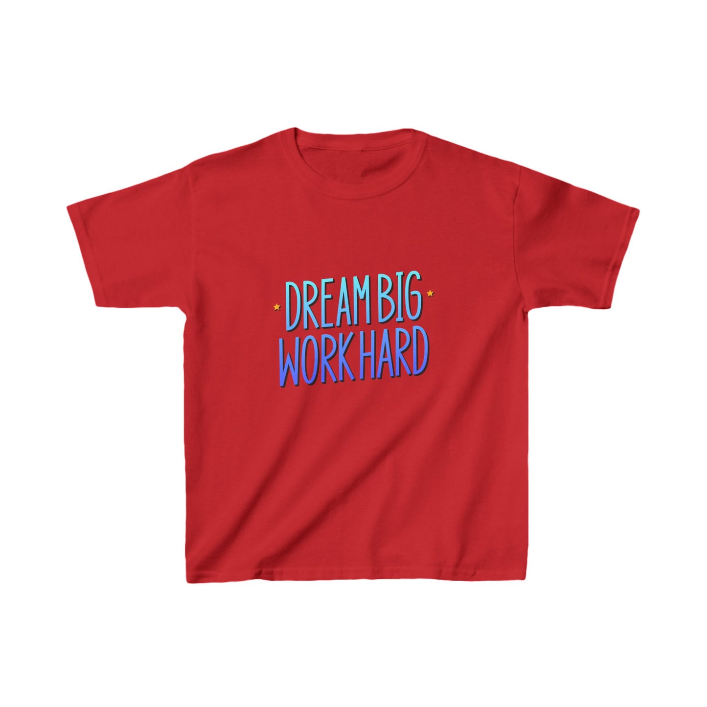 Dream Big Work Hard Kids Heavy Cotton™ Tee