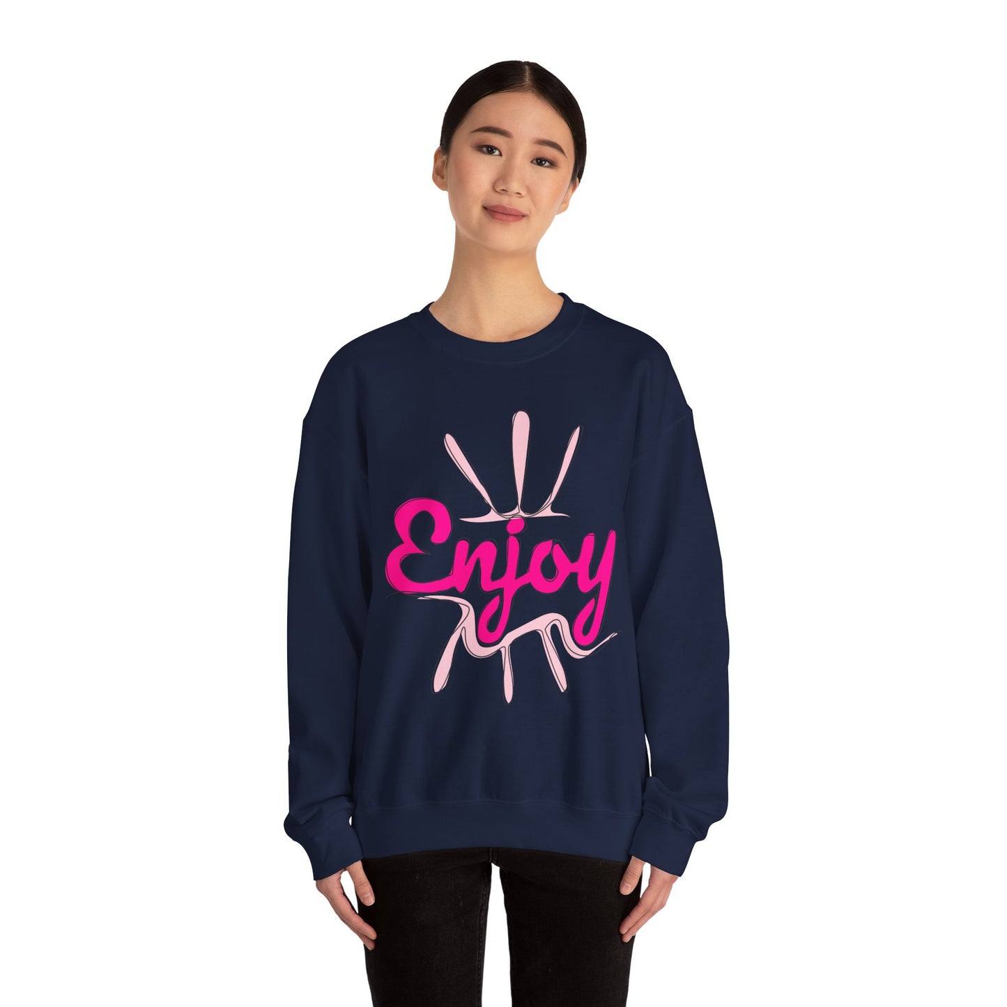 Enjoy Unisex Heavy Blend™ Crewneck Sweatshirt