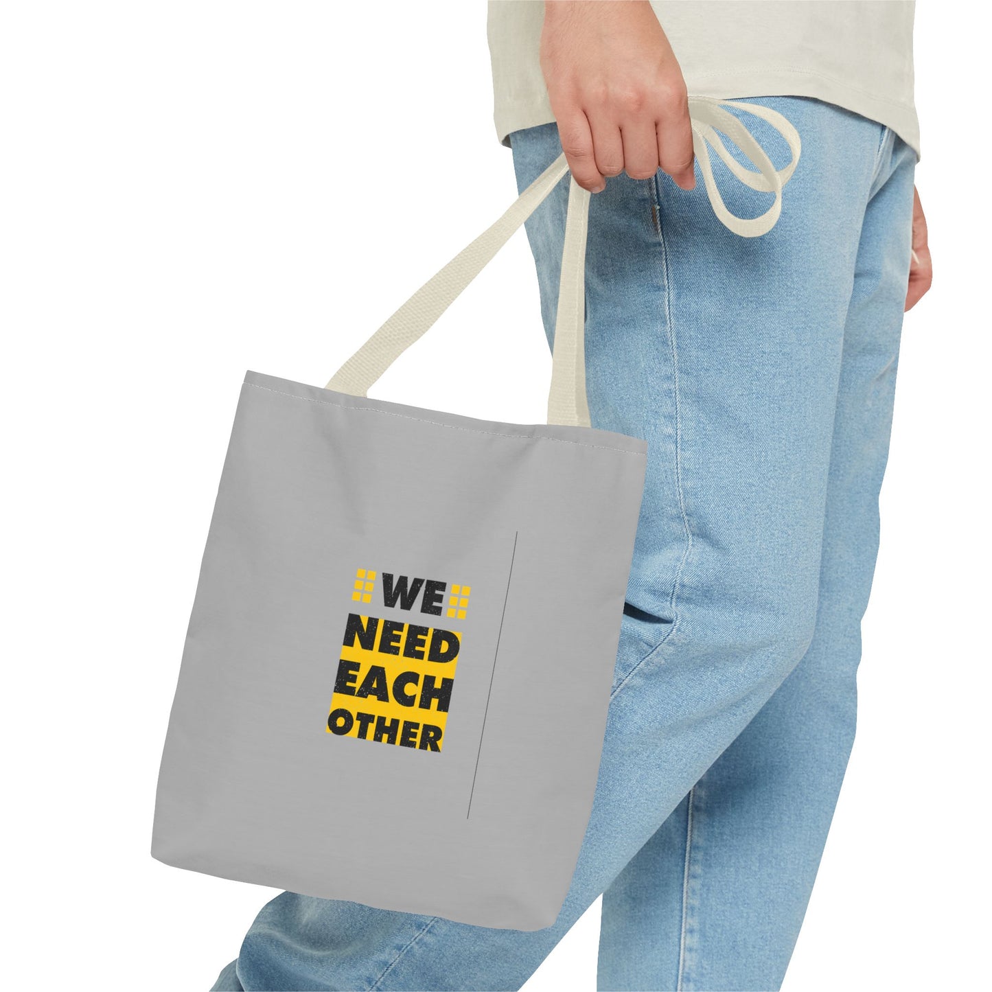 We Need Each Other Tote Bag (AOP)