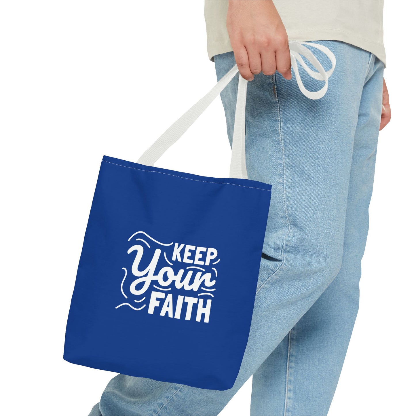 Keep Your Faith Tote Bag (AOP)