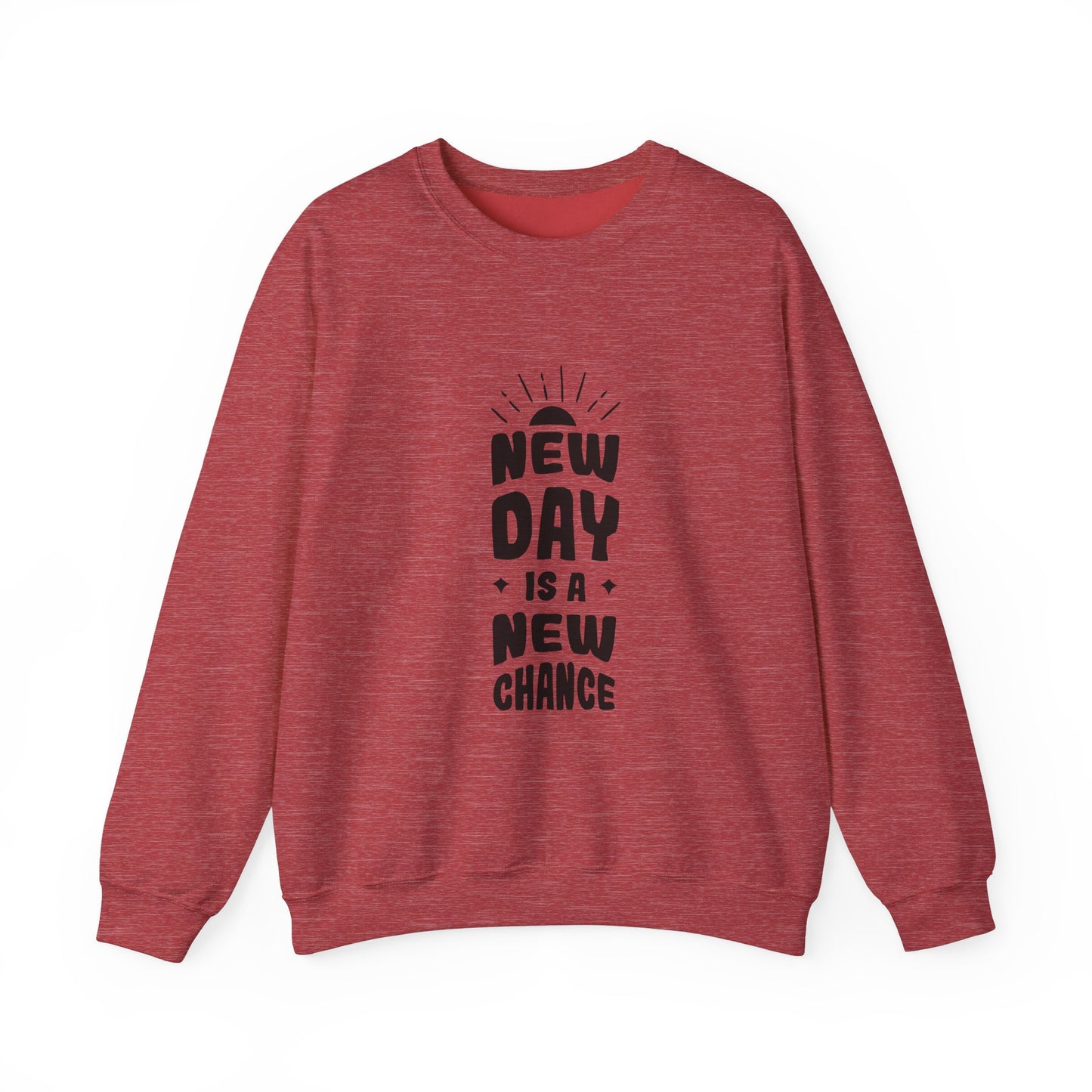 New Day Is A New Change Unisex Heavy Blend™ Crewneck Sweatshirt