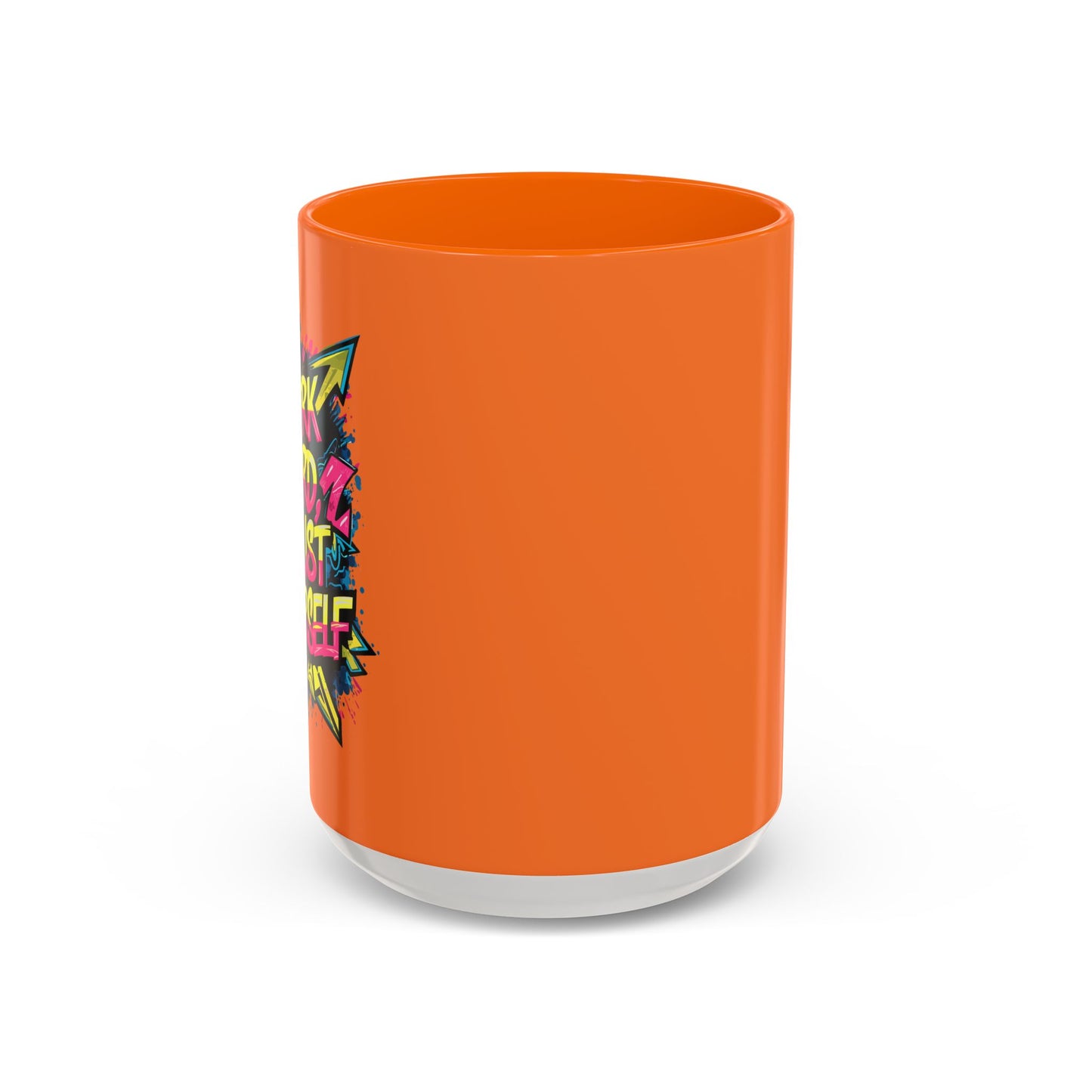 Work Hard Trust Yourself Accent Coffee Mug (11, 15oz)