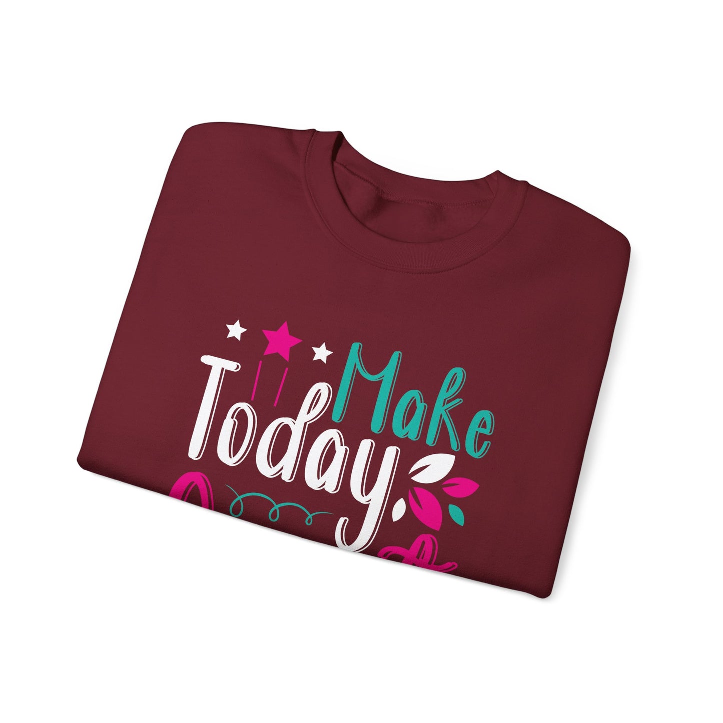 Make Today Great Unisex Heavy Blend™ Crewneck Sweatshirt