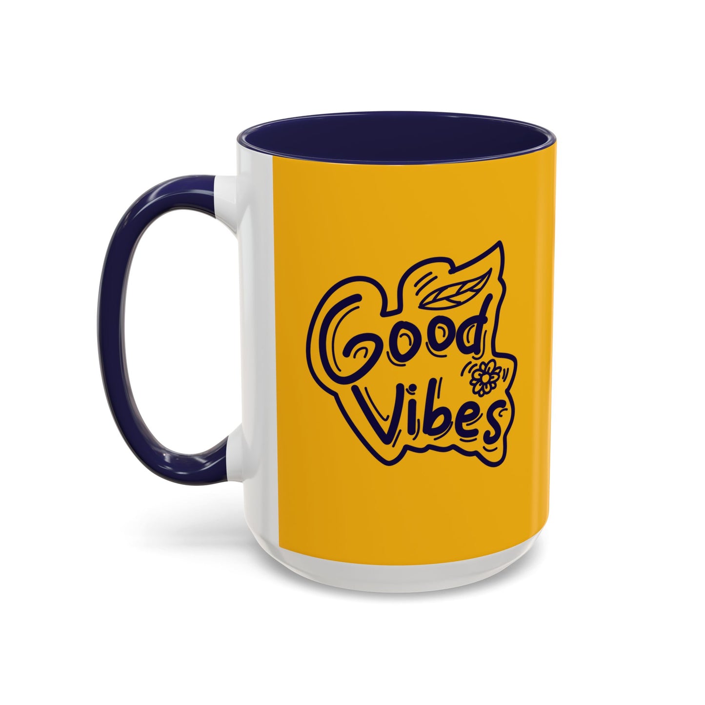 Good Vibes Accent Coffee Mug (11, 15oz)