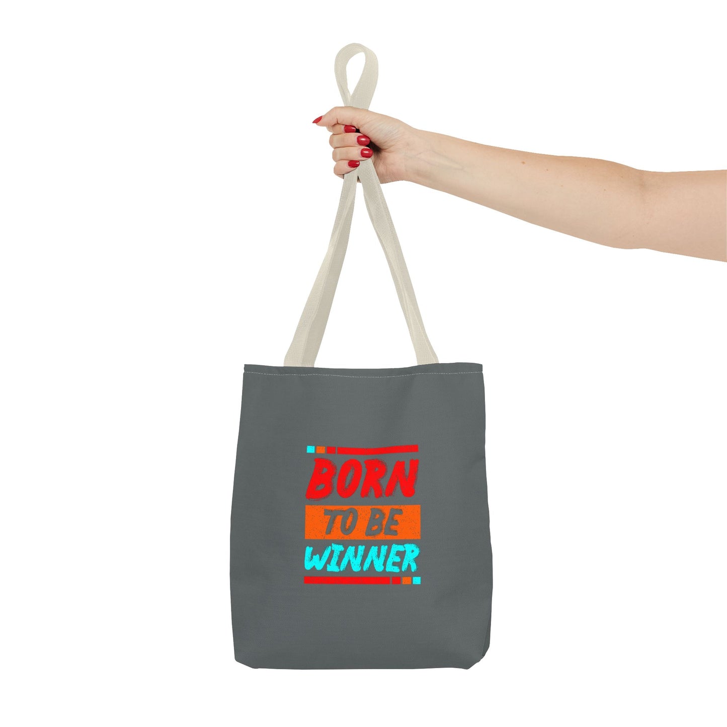 Born To Be Winner Tote Bag (AOP)