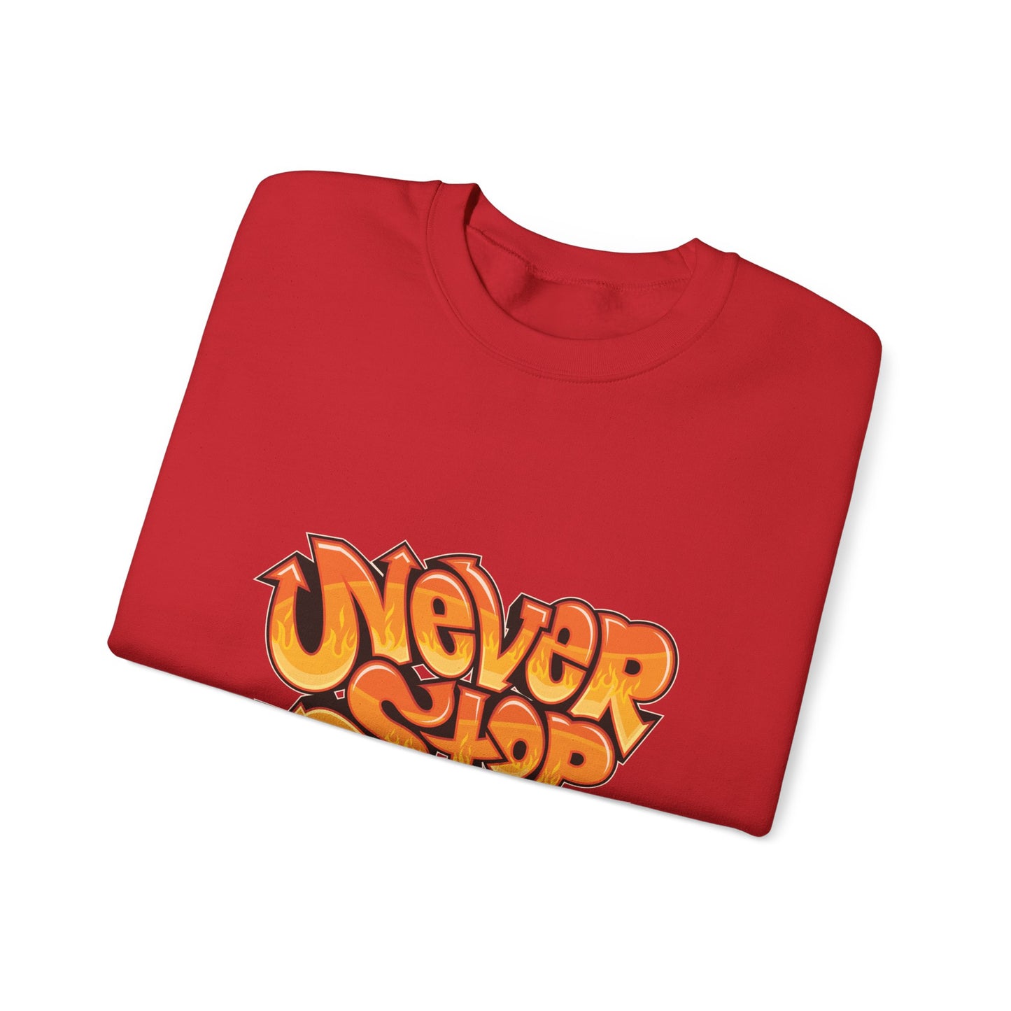 Never Stop Dreaming Unisex Heavy Blend™ Crewneck Sweatshirt