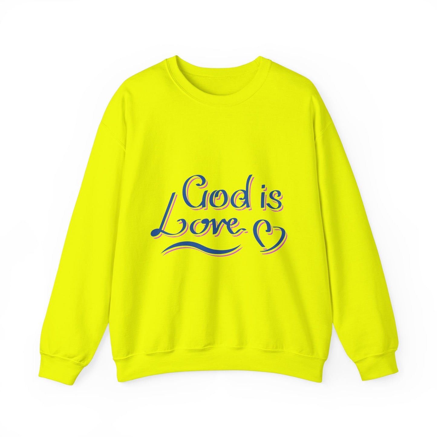 God Is Love Unisex Heavy Blend™ Crewneck Sweatshirt