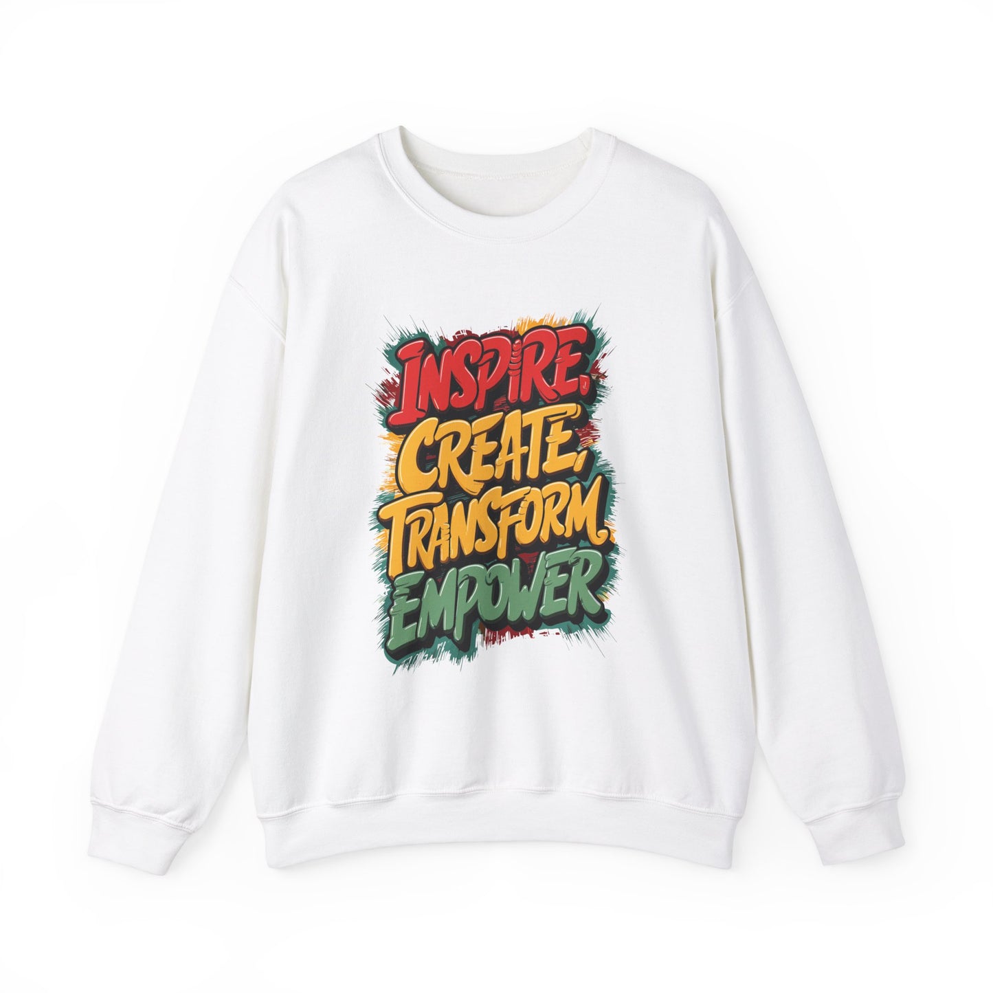 Inspire Create Transform Empower Unisex Heavy Blend™ Crewneck Sweatshirt