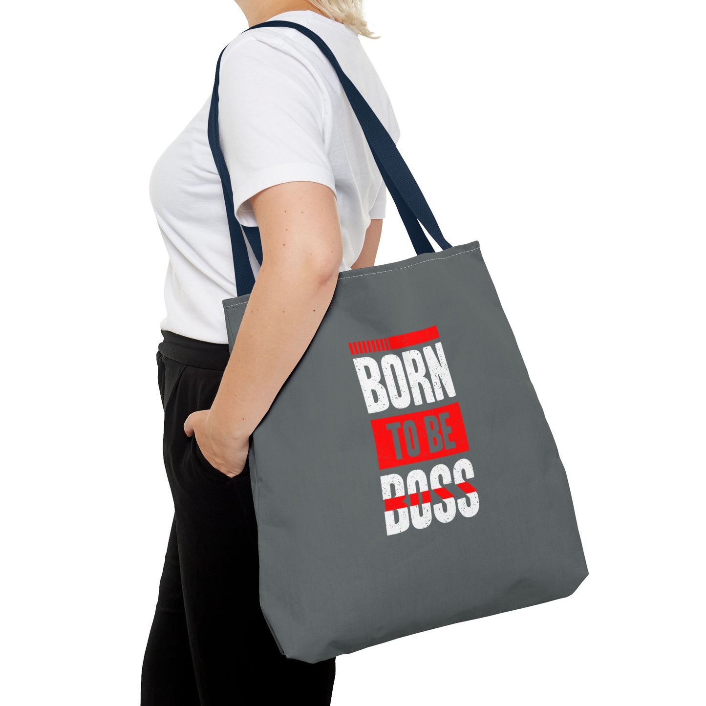 Born To Be Boss Tote Bag (AOP)