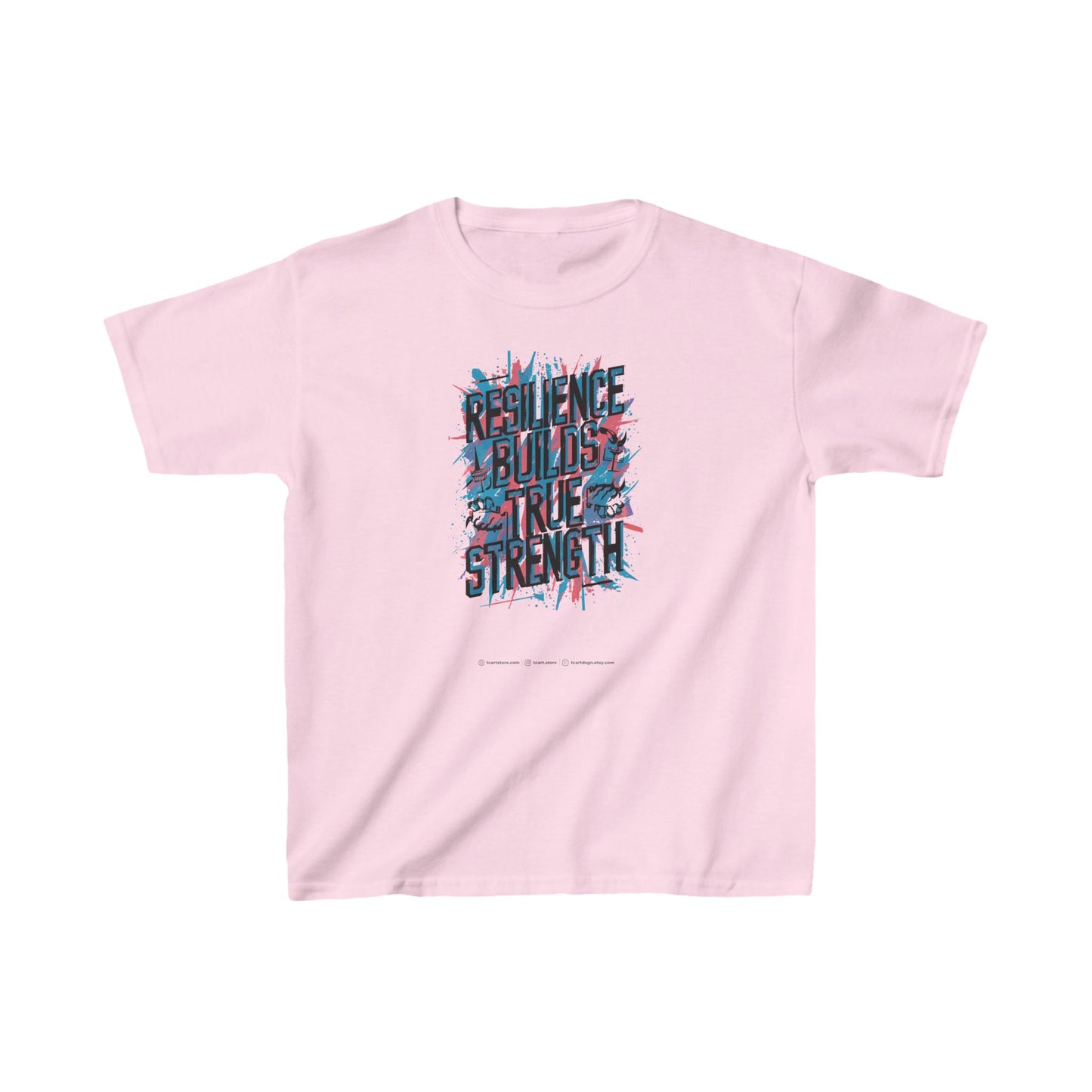 Resilience Builds True Strength Kids Heavy Cotton™ Tee