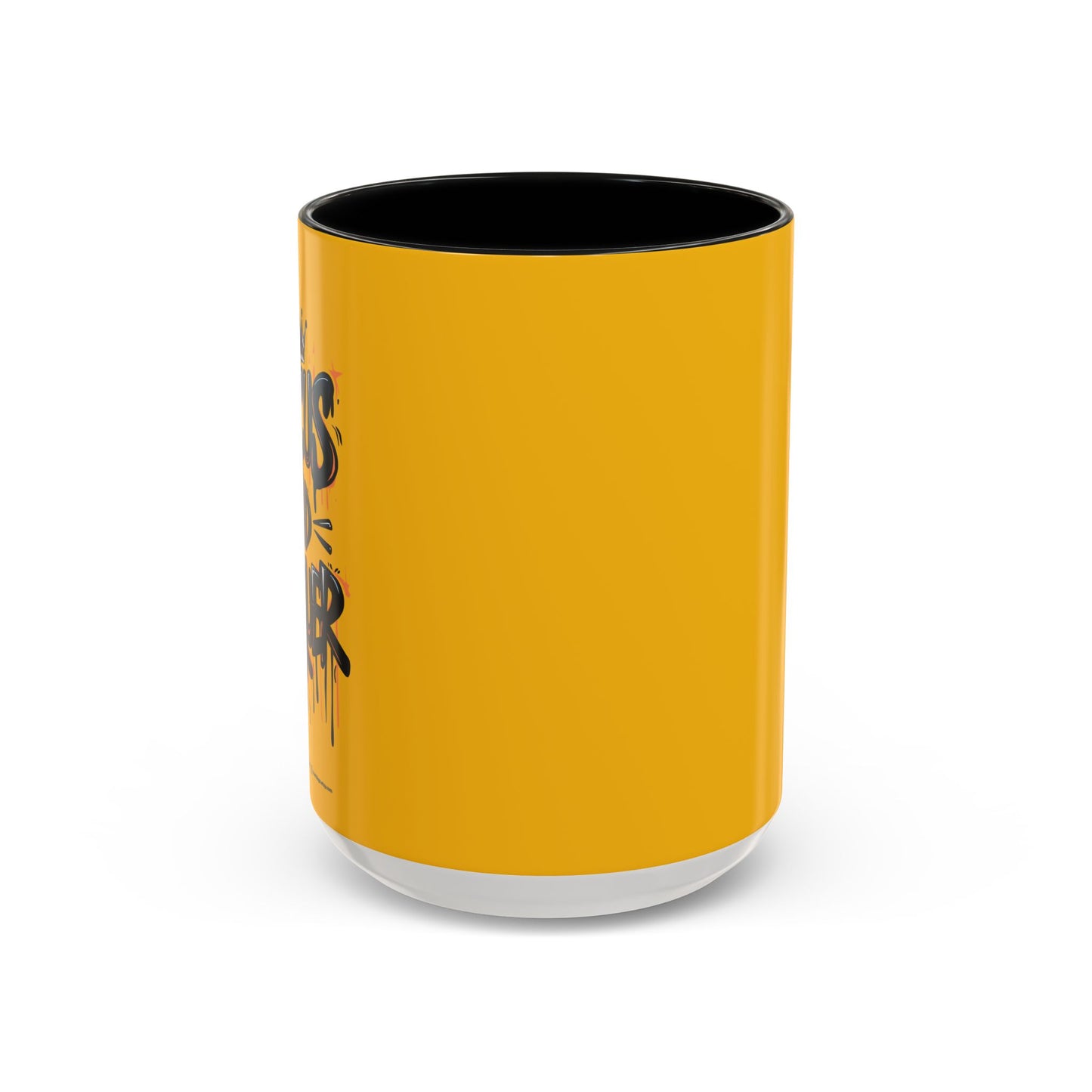 Focus And Conquer Accent Coffee Mug (11, 15oz)