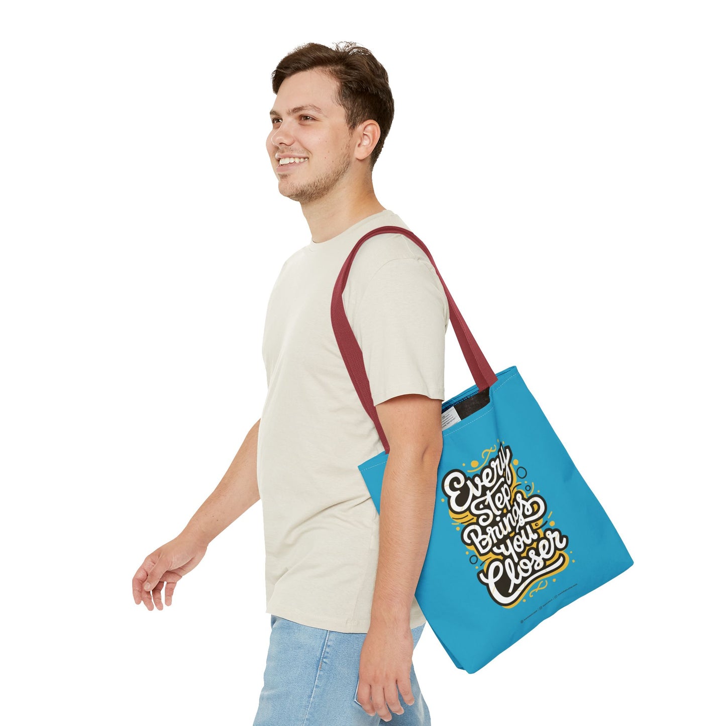 Every Step Brings You Closer Tote Bag (AOP)