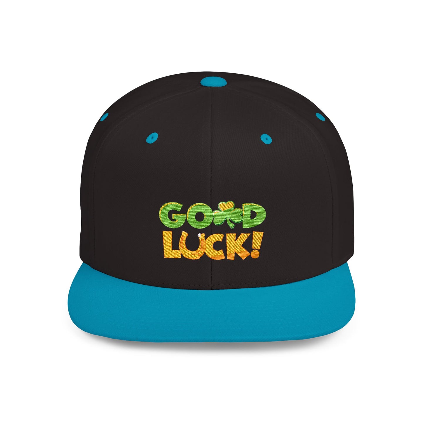 Good Luck Flat Bill Snapback