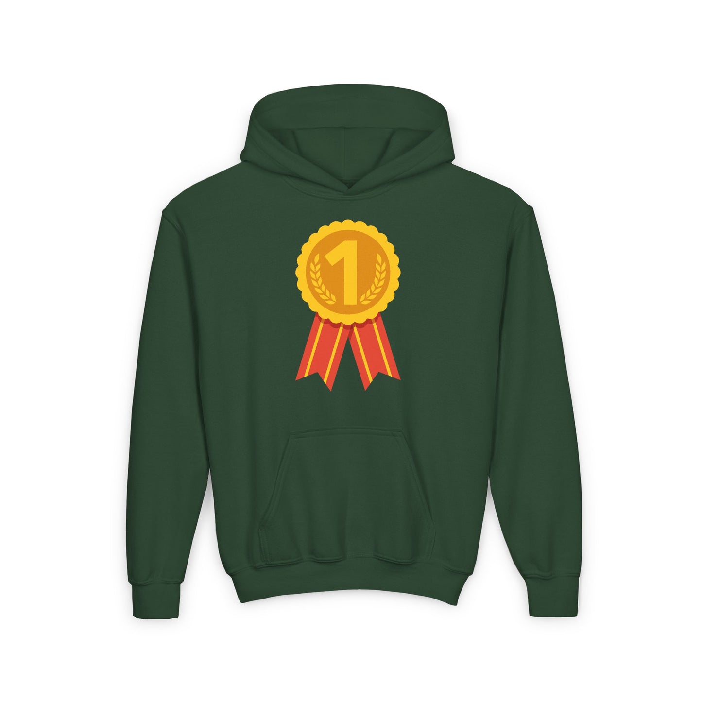 Gold Medal Symbol Youth Heavy Blend Hooded Sweatshirt