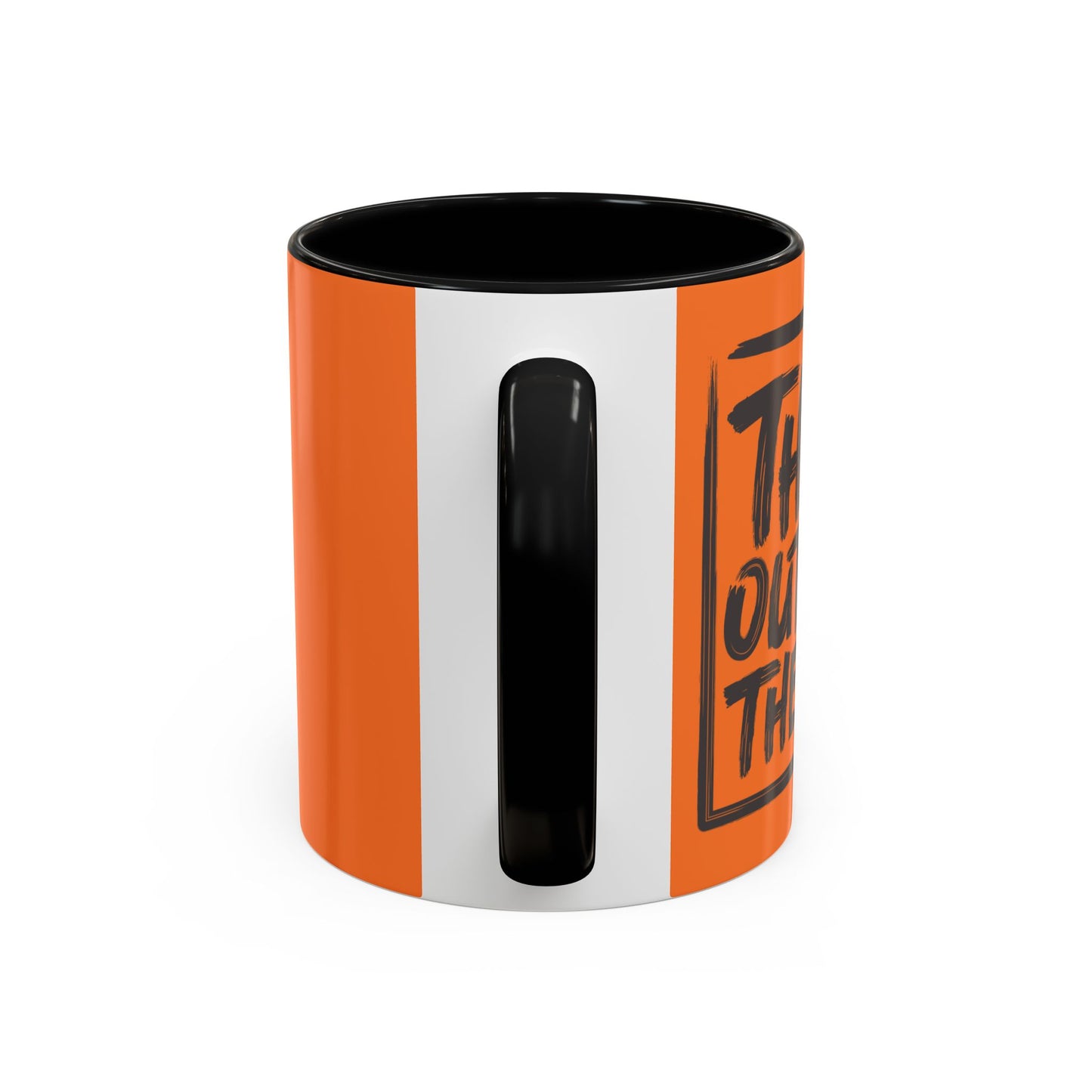 Think Outsidethe Box Accent Coffee Mug (11, 15oz)