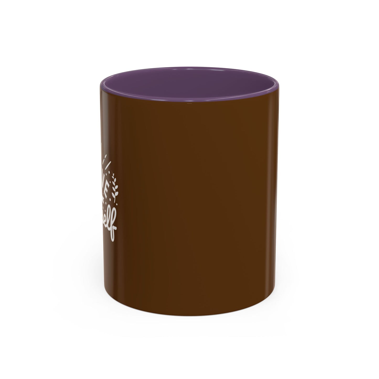 Believe In Yourself Accent Coffee Mug (11, 15oz)