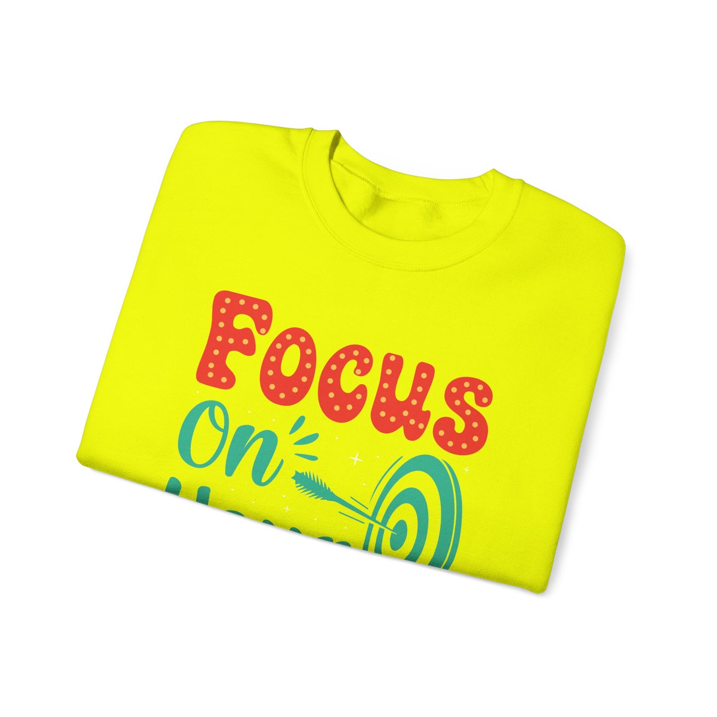Focus On Your Goals Unisex Heavy Blend™ Crewneck Sweatshirt