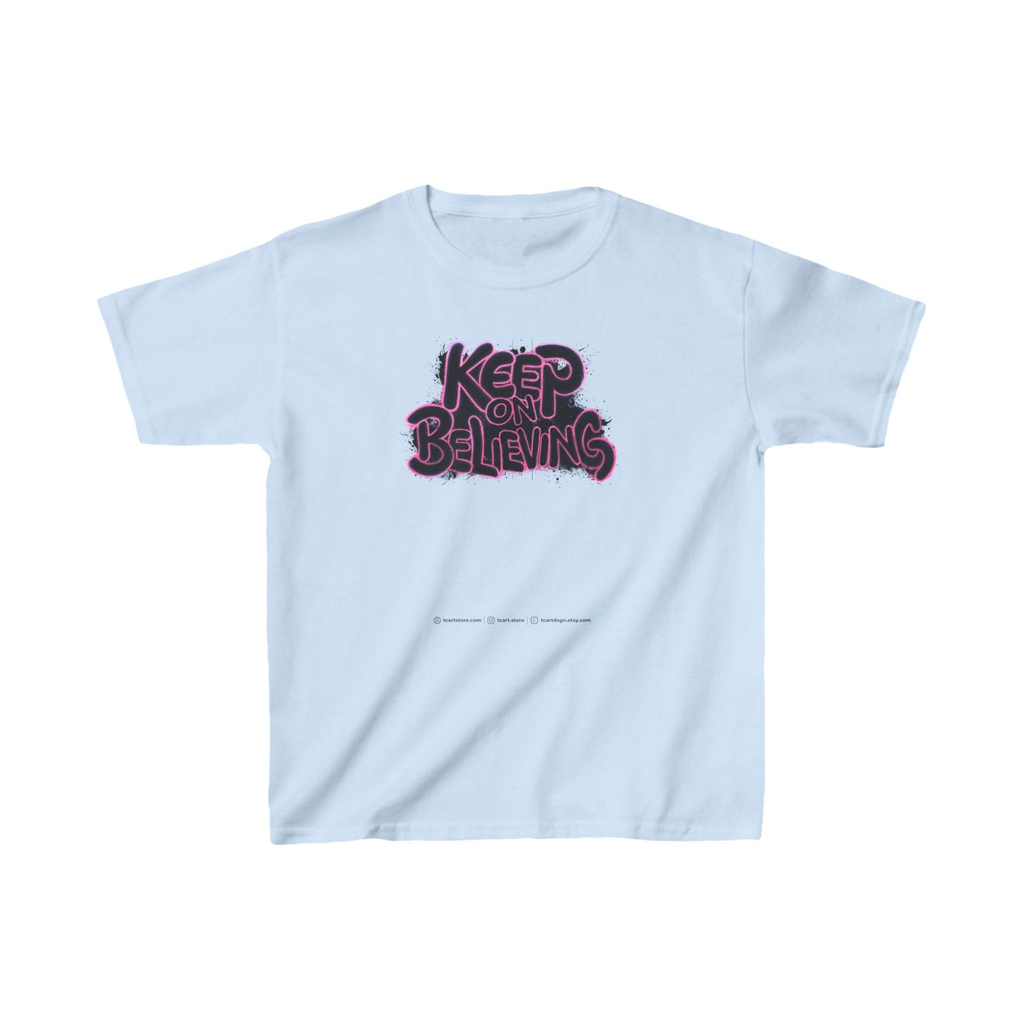 Keep On Believing Kids Heavy Cotton™ Tee