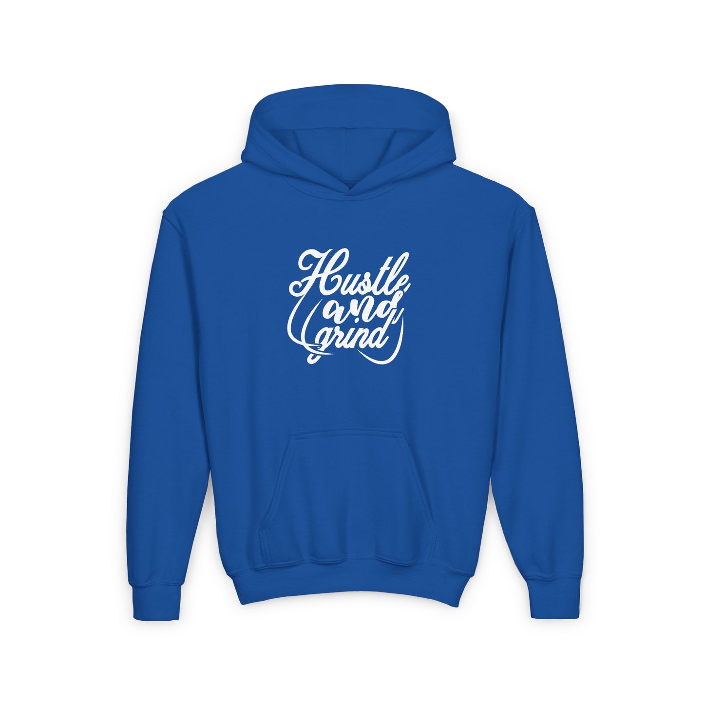 Hustle And Grind Youth Heavy Blend Hooded Sweatshirt