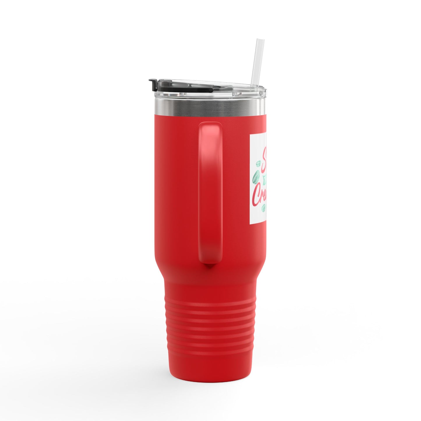 Start Thinking Insulated Travel Mug, 40oz