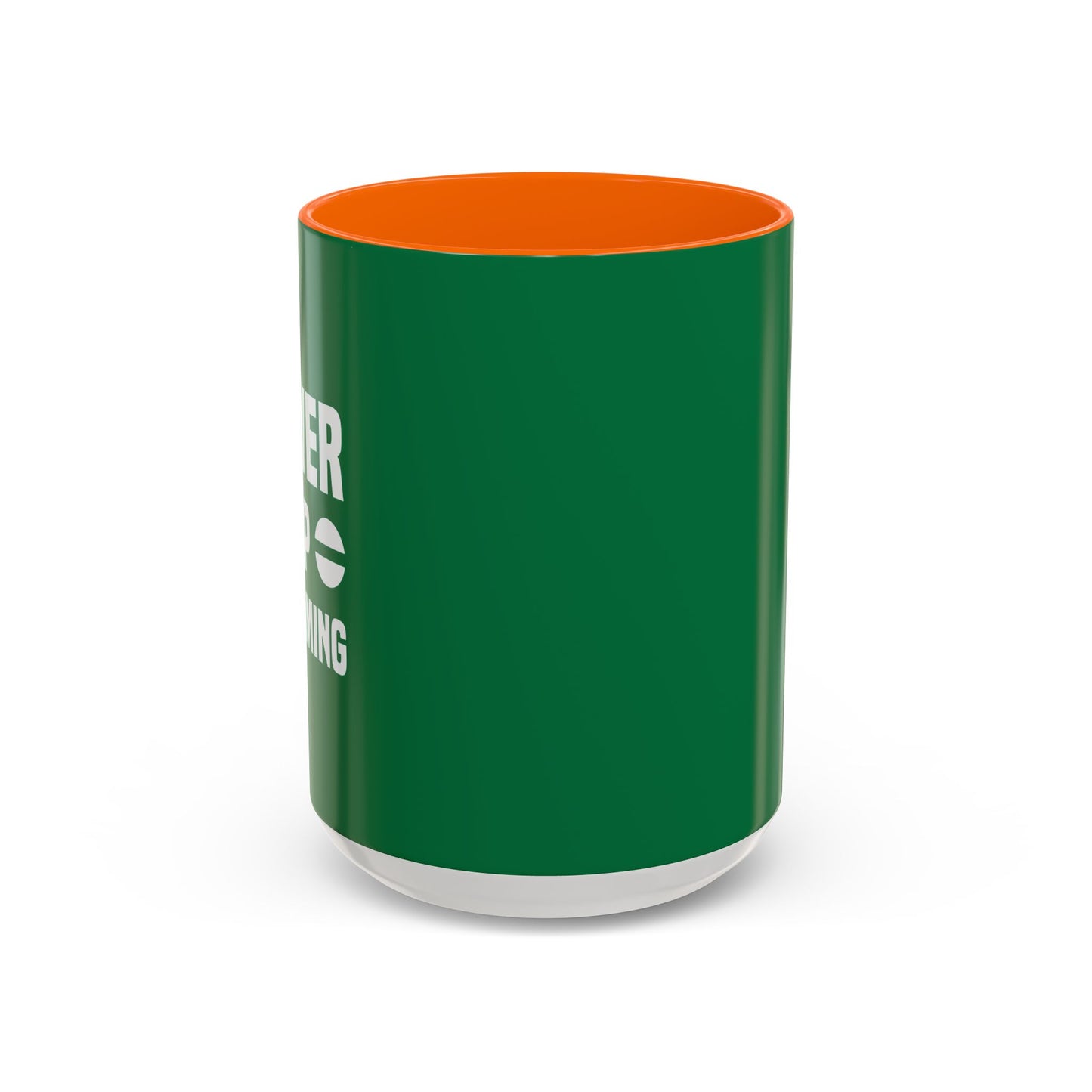 Never Stop Dreaming Accent Coffee Mug (11, 15oz)