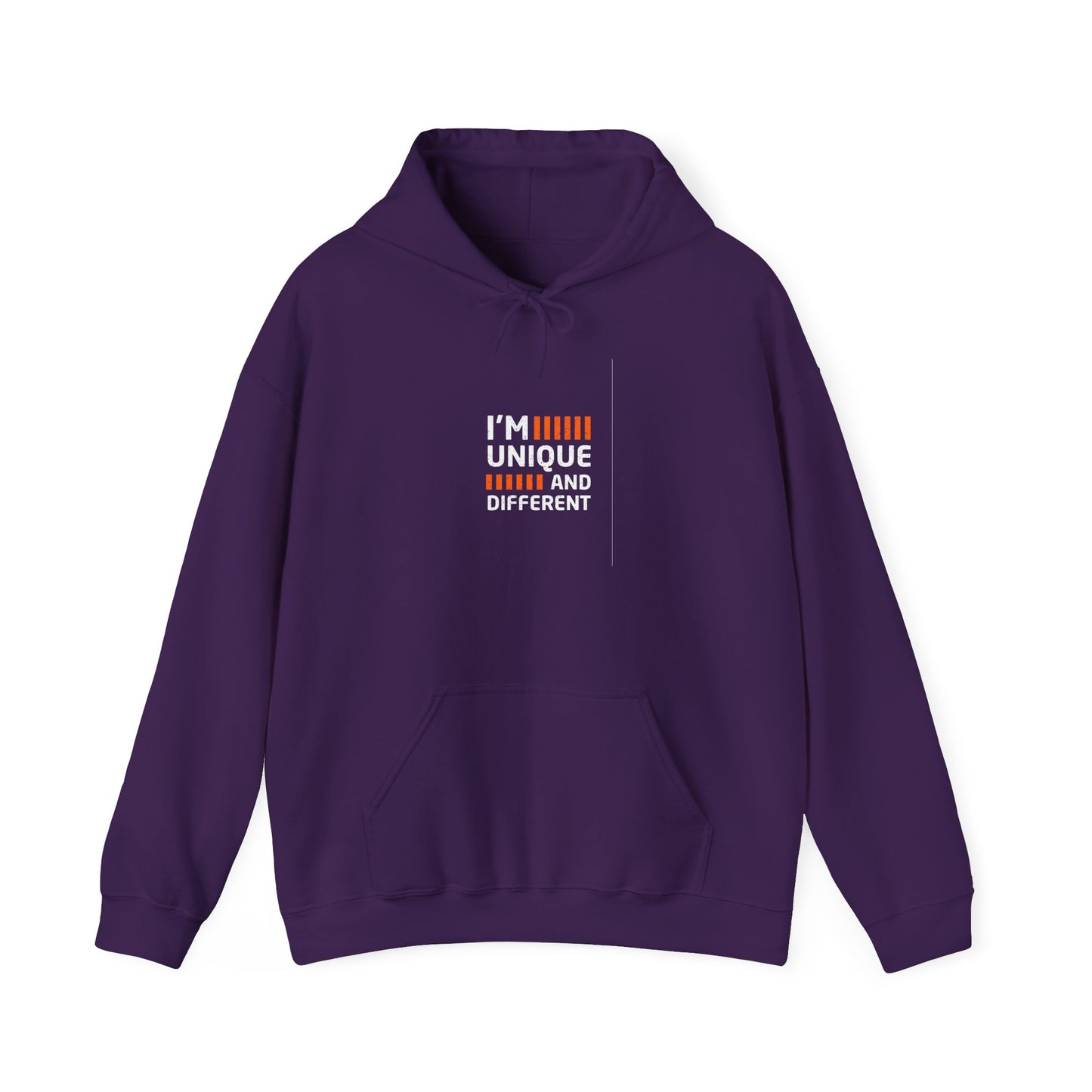 I'm Unique And Different Unisex Heavy Blend™ Hooded Sweatshirt