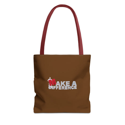 Make A Difference Tote Bag (AOP)