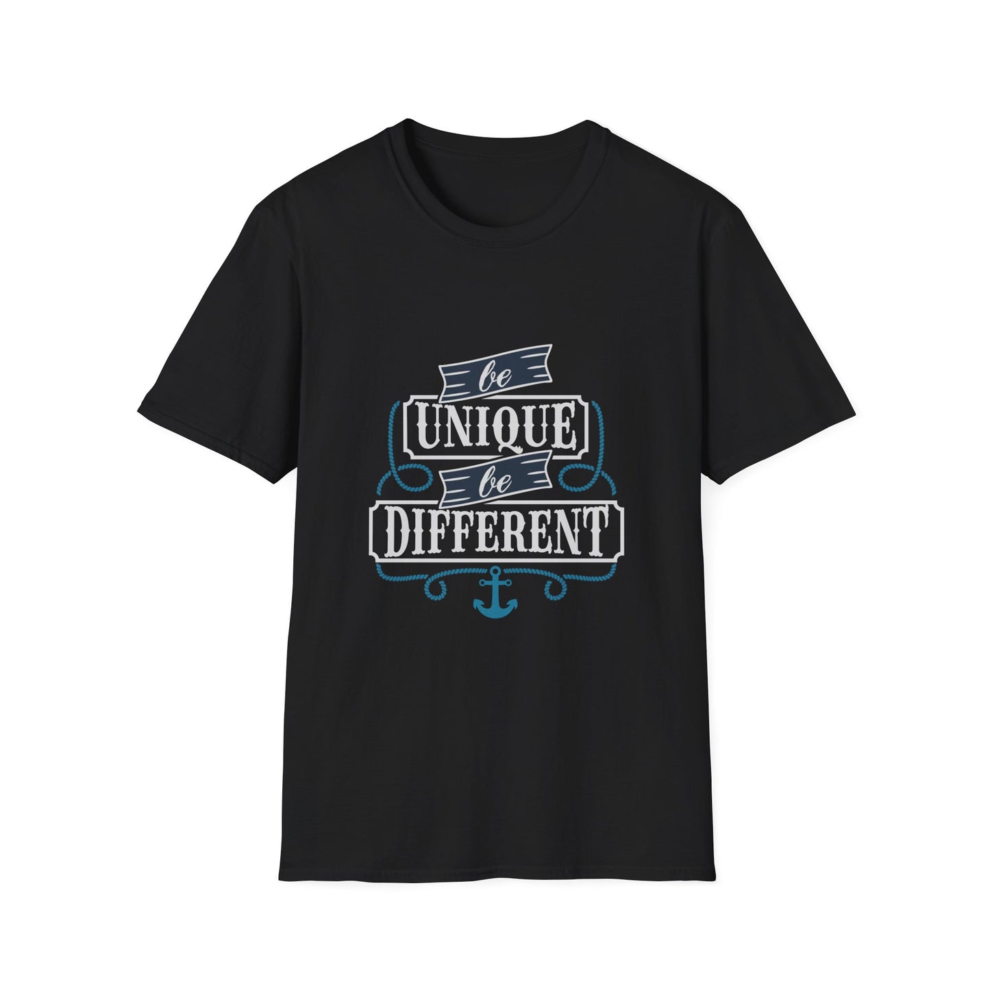 Be Unique Be Different Unisex Softstyle T-Shirt