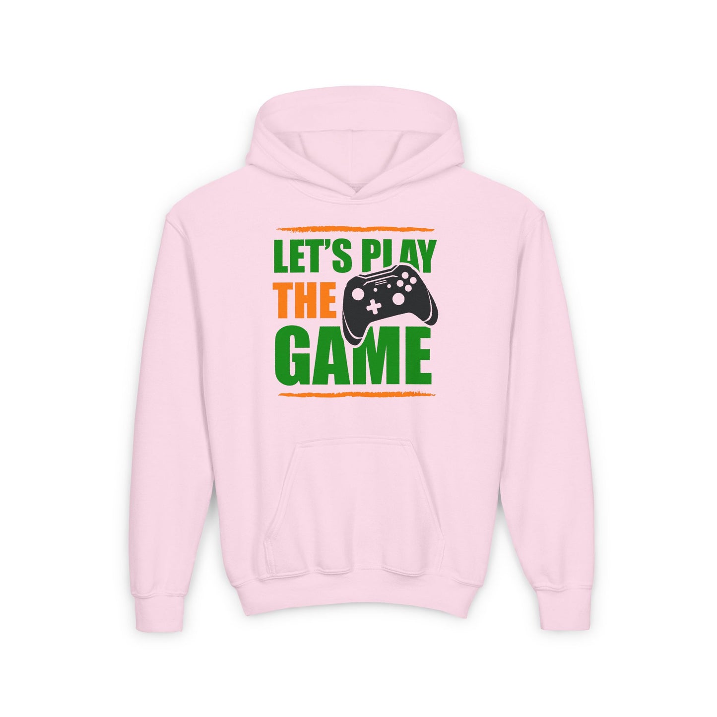 Let's Play The Game Youth Heavy Blend Hooded Sweatshirt