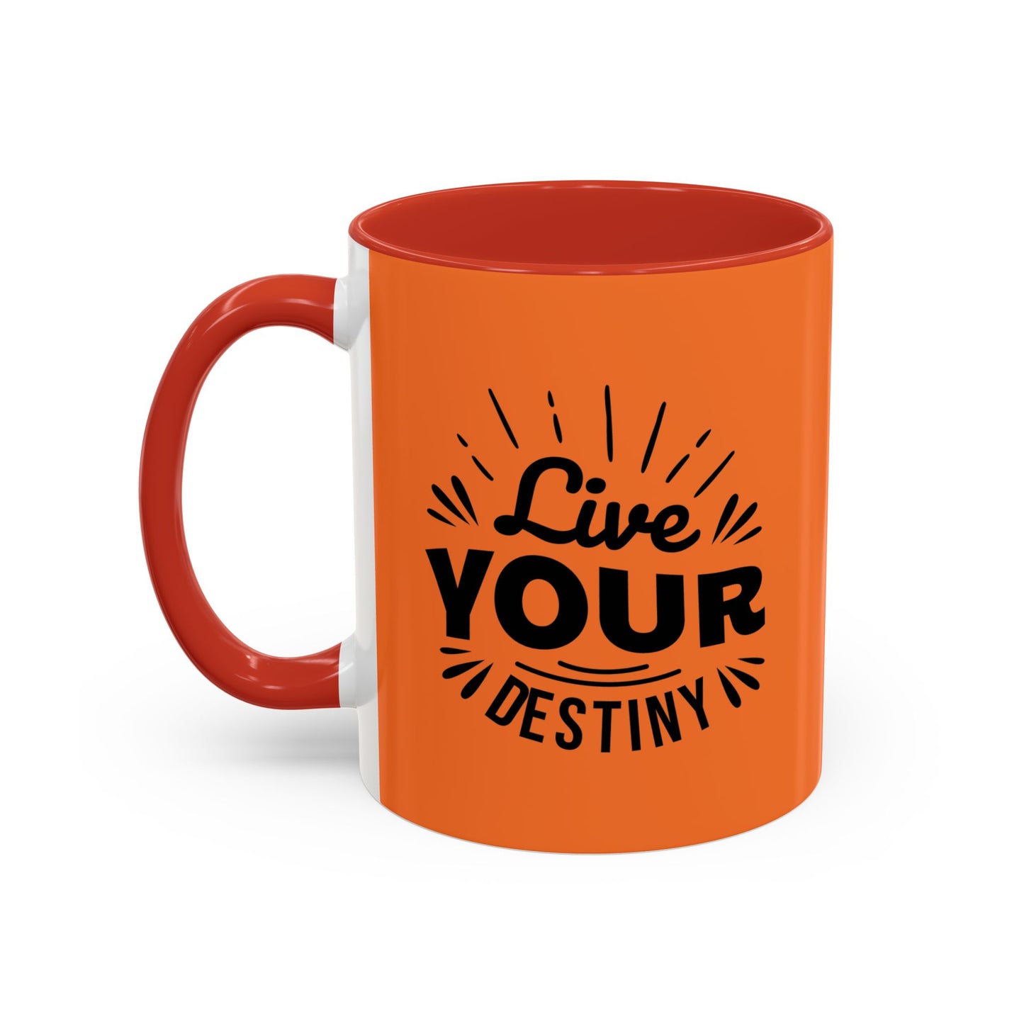 Live Your Destiny Accent Coffee Mug (11, 15oz)