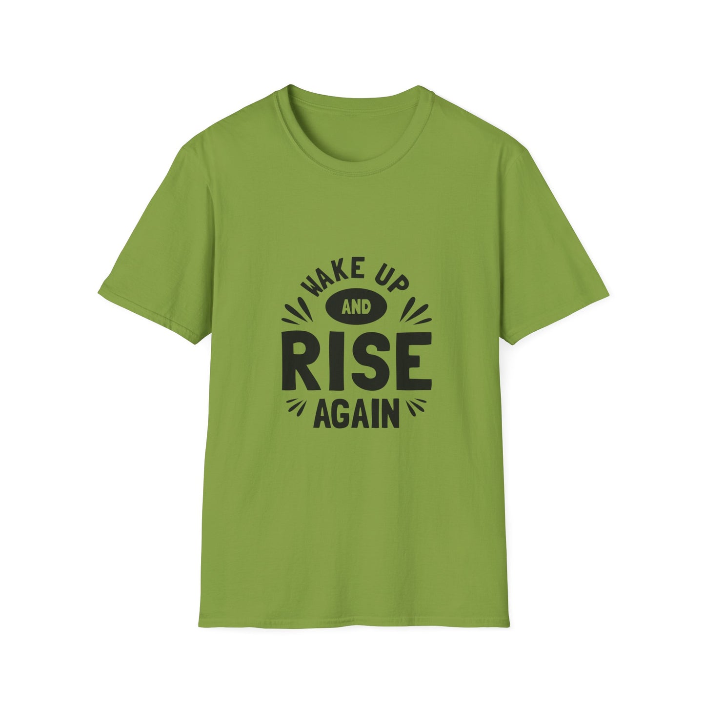 Wake Up And Rise Again Unisex Softstyle T-Shirt