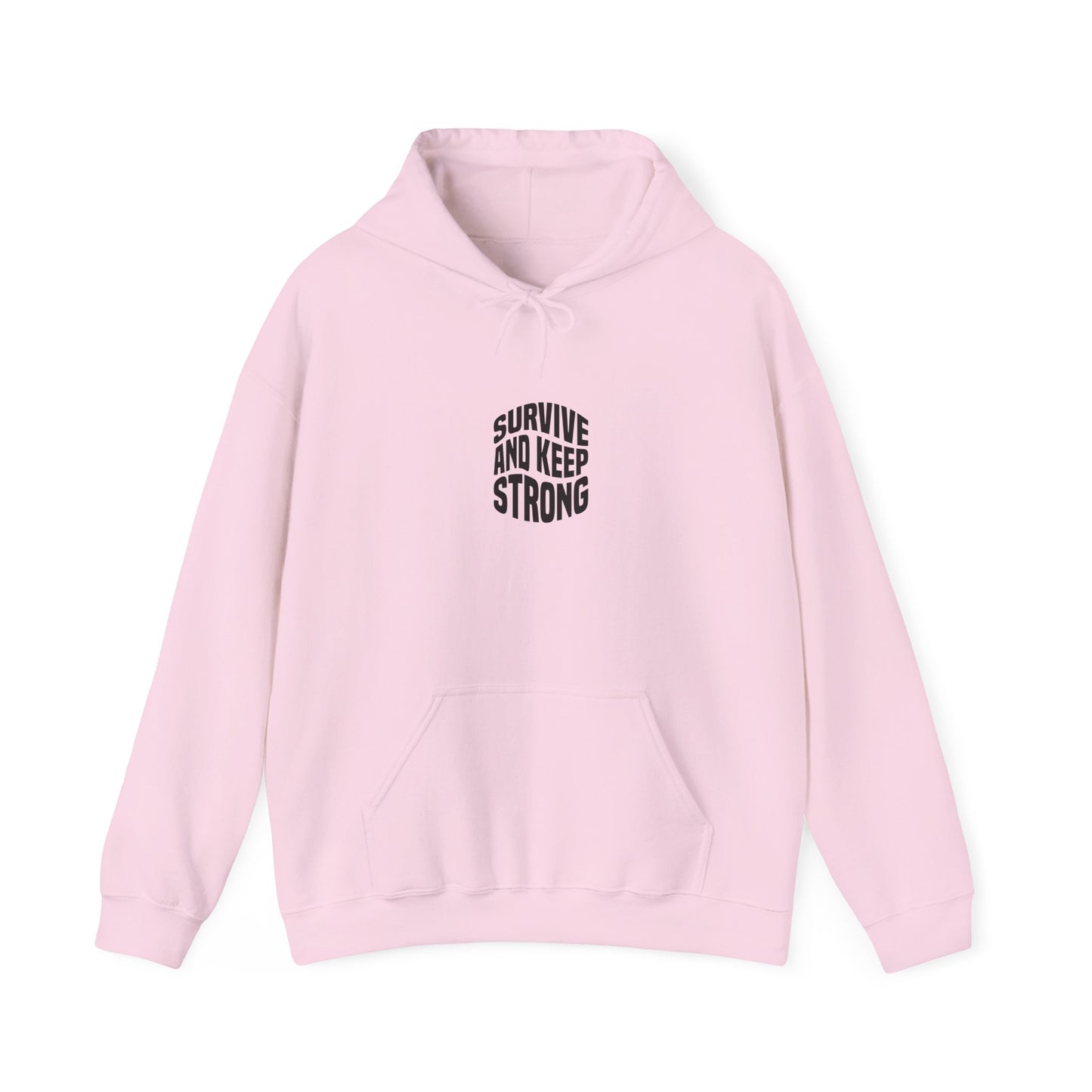 Survive And Keep Strong Unisex Heavy Blend™ Hooded Sweatshirt