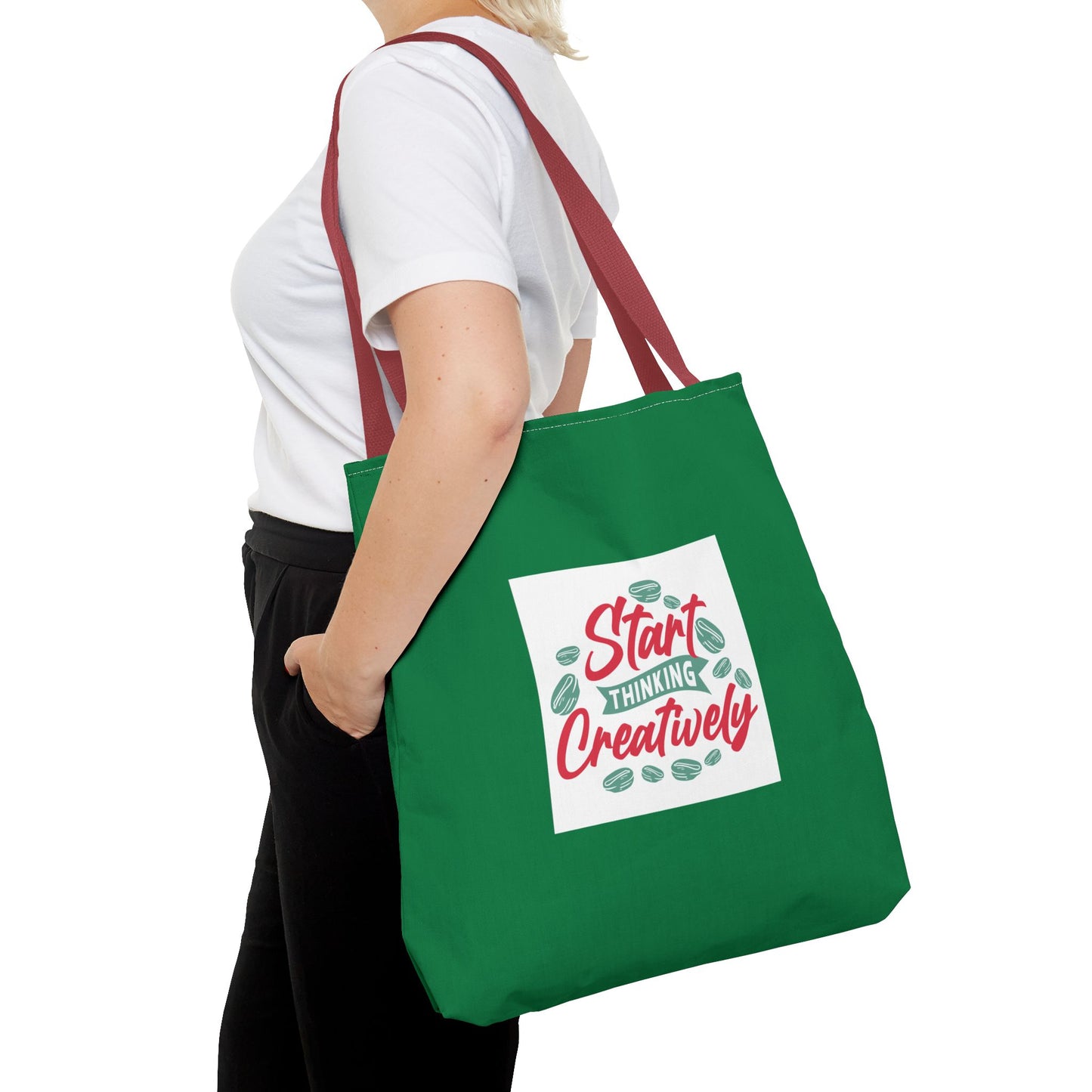 Start Thinking Creatively Tote Bag (AOP)