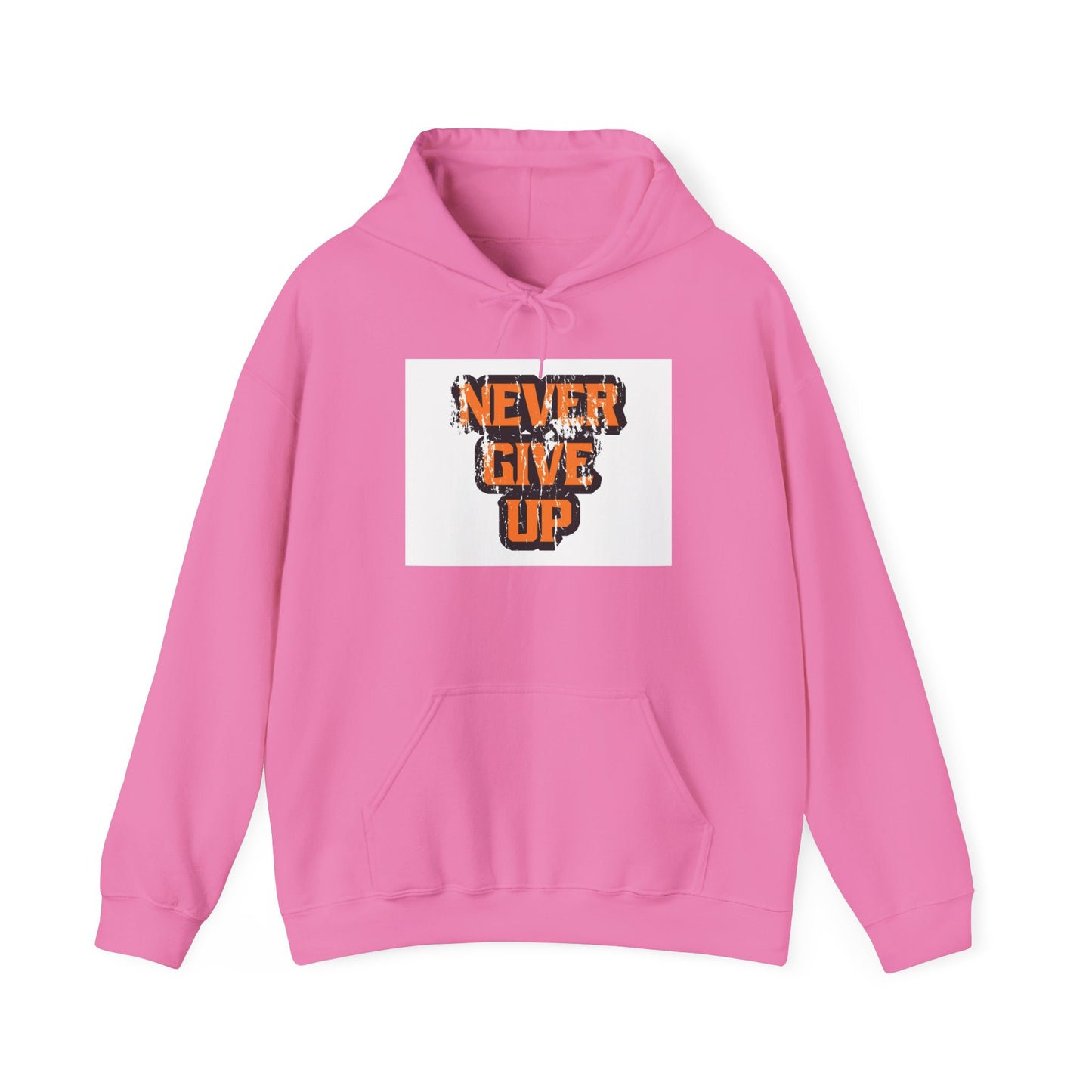 Never Give Up Unisex Heavy Blend™ Hooded Sweatshirt