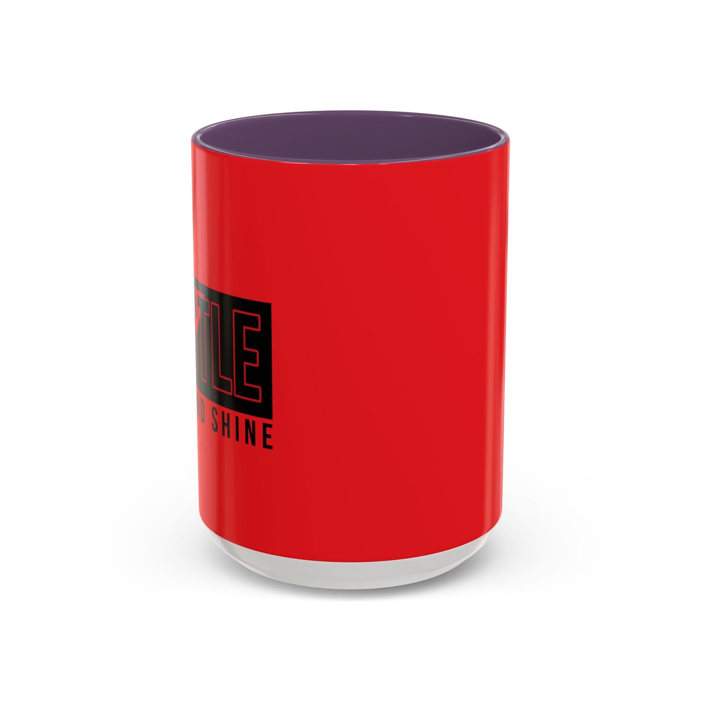 Hustle Grind And Shine Accent Coffee Mug (11, 15oz)