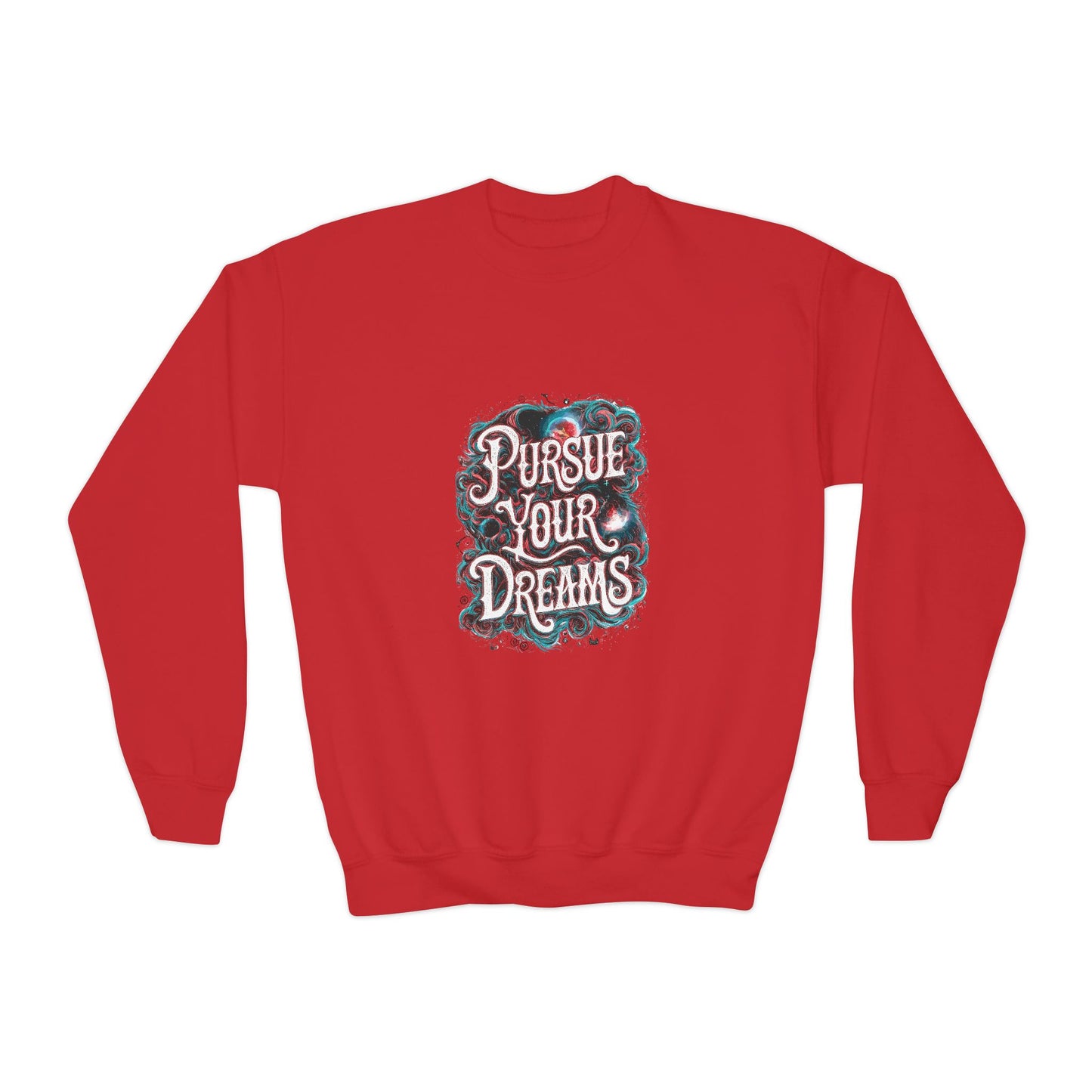 Pursue Your Dreams Youth Crewneck Sweatshirt