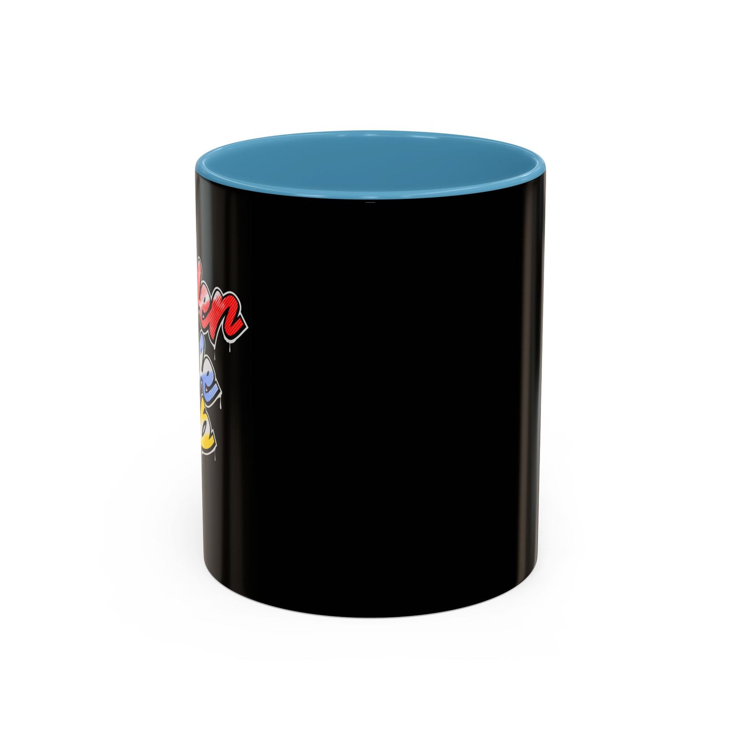 Never Give Up Accent Coffee Mug (11, 15oz)